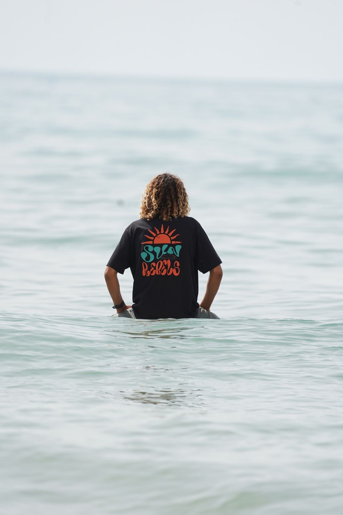 The Sunkissed Rebels Oversized T-Shirt - Black