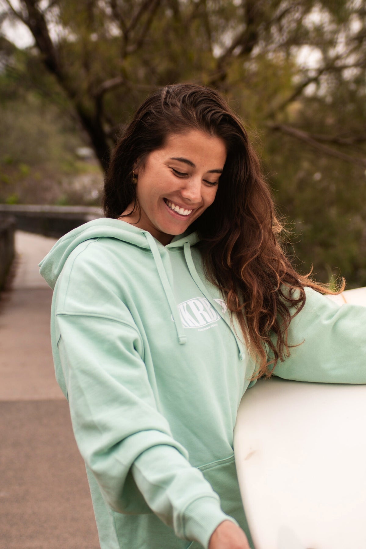 SNKRBLS Oversized Hoodie - Turquoise Sea