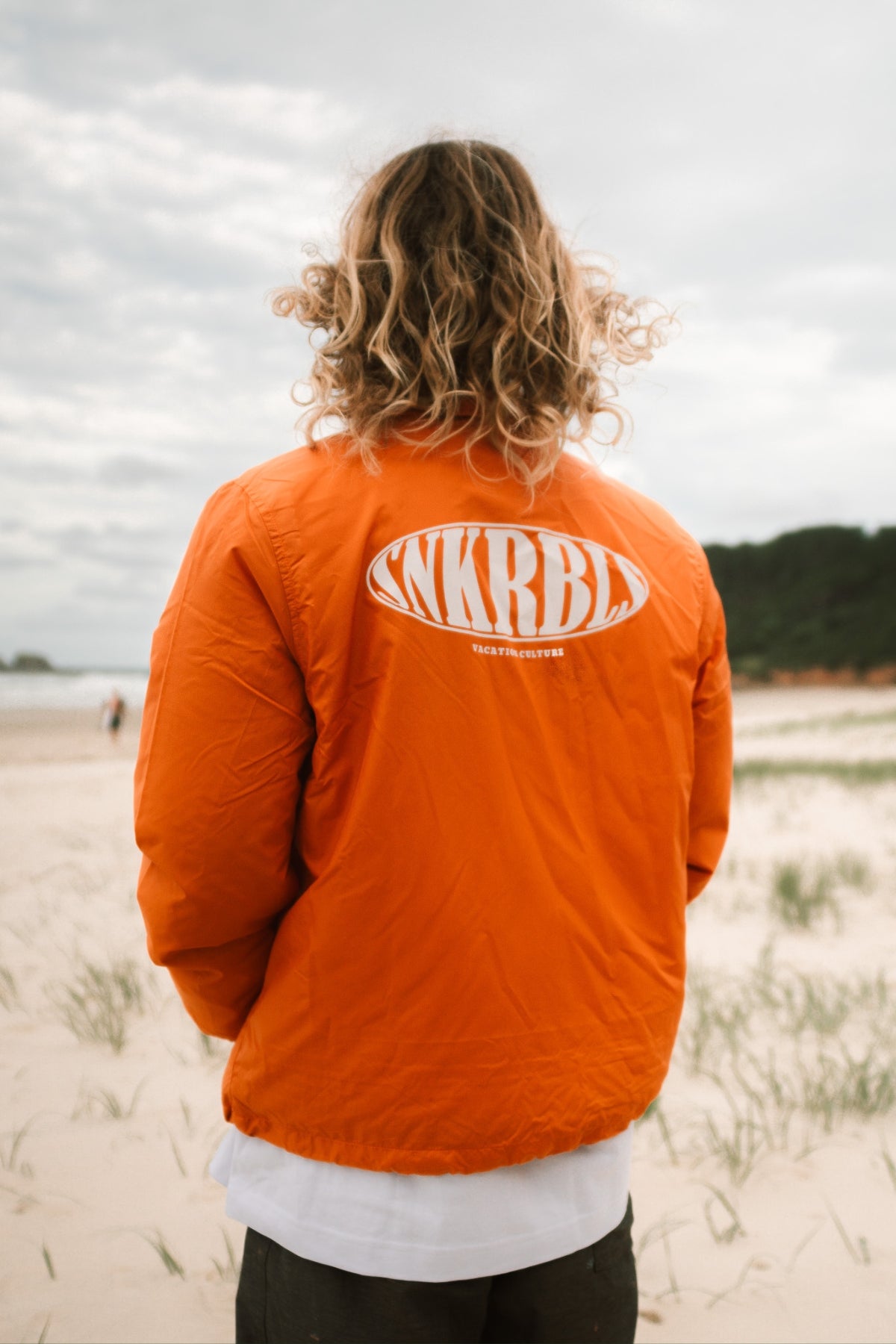 Coach Jacket - Flame Orange