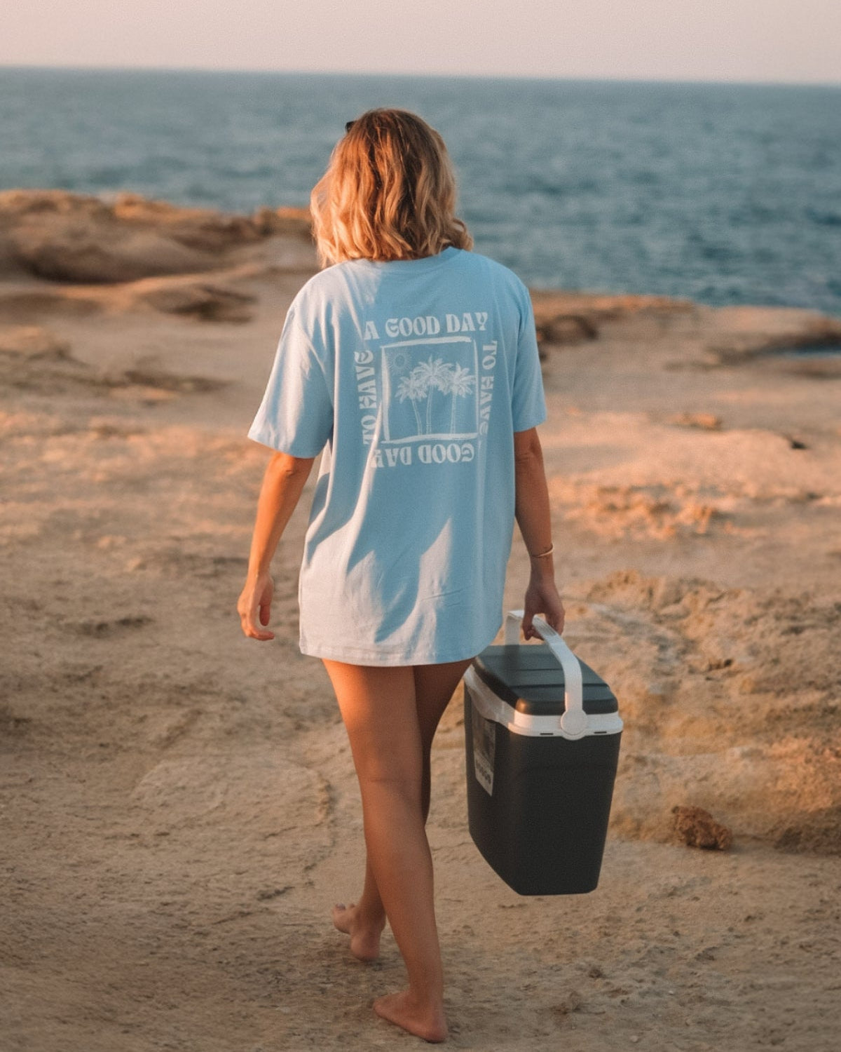 A Good Day T-Shirt - Blue Sky