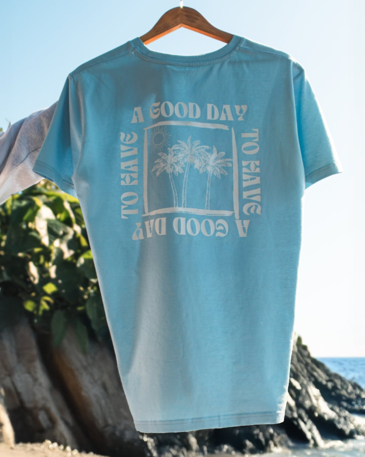 A Good Day T-Shirt - Blue Sky