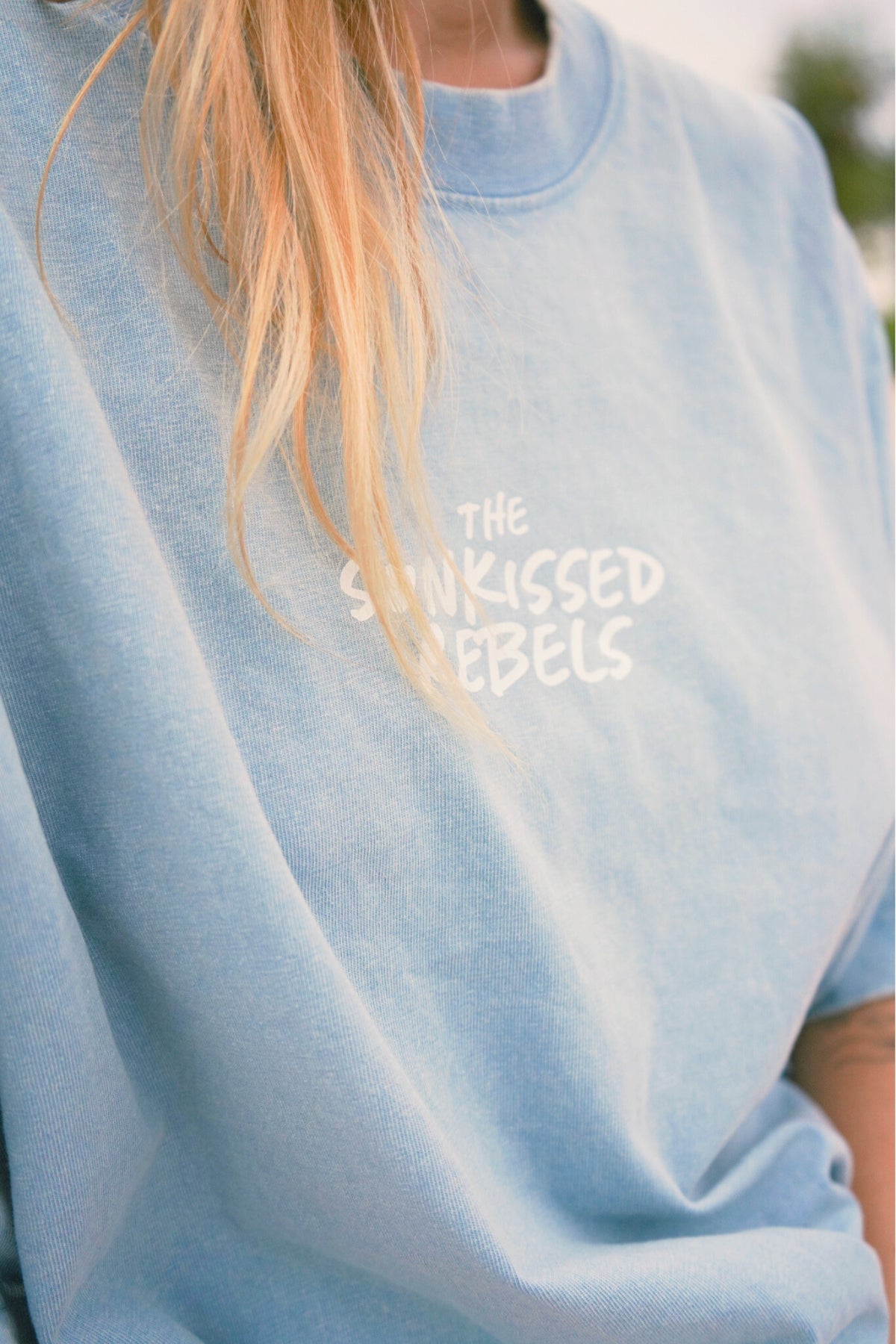 The Sunkissed Rebels Vintage T-Shirt - Cold Ocean