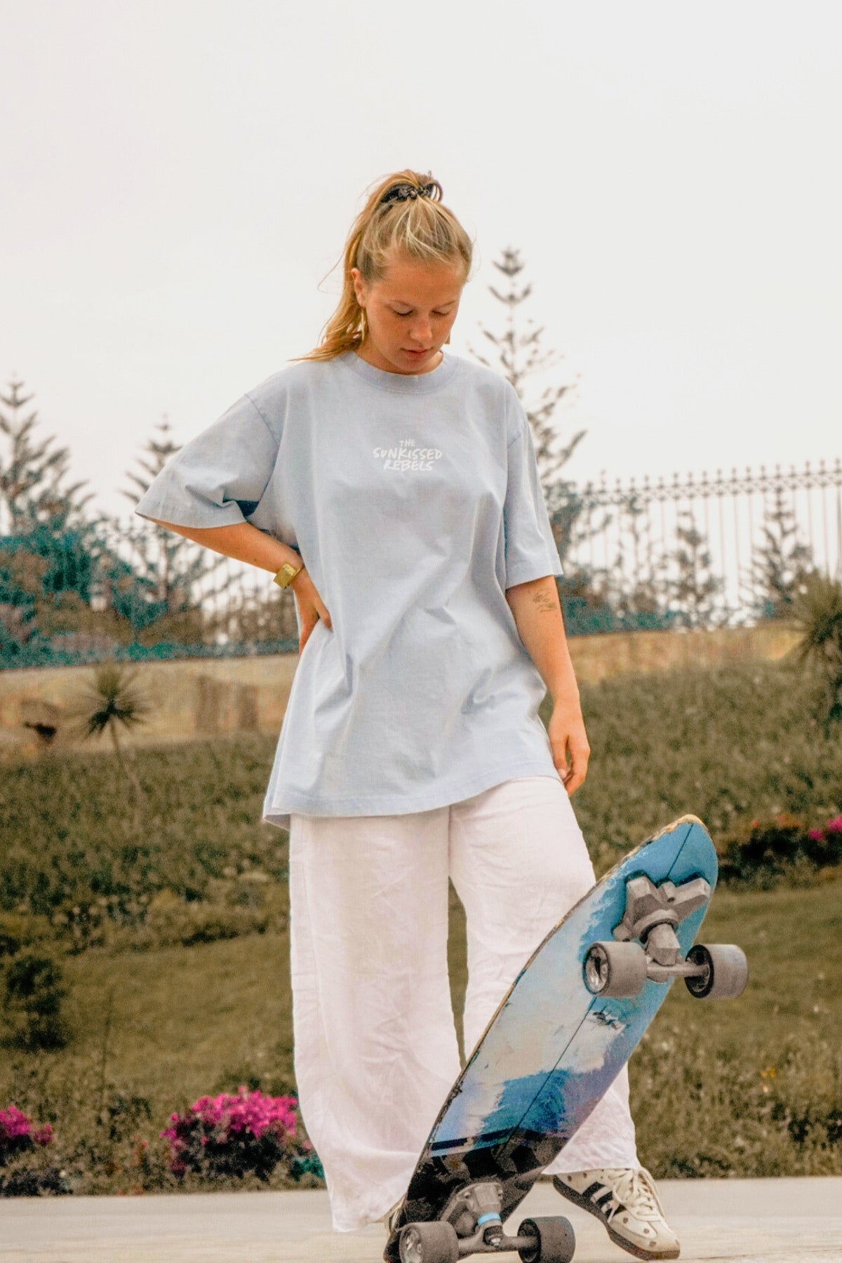 The Sunkissed Rebels Vintage T-Shirt - Cold Ocean