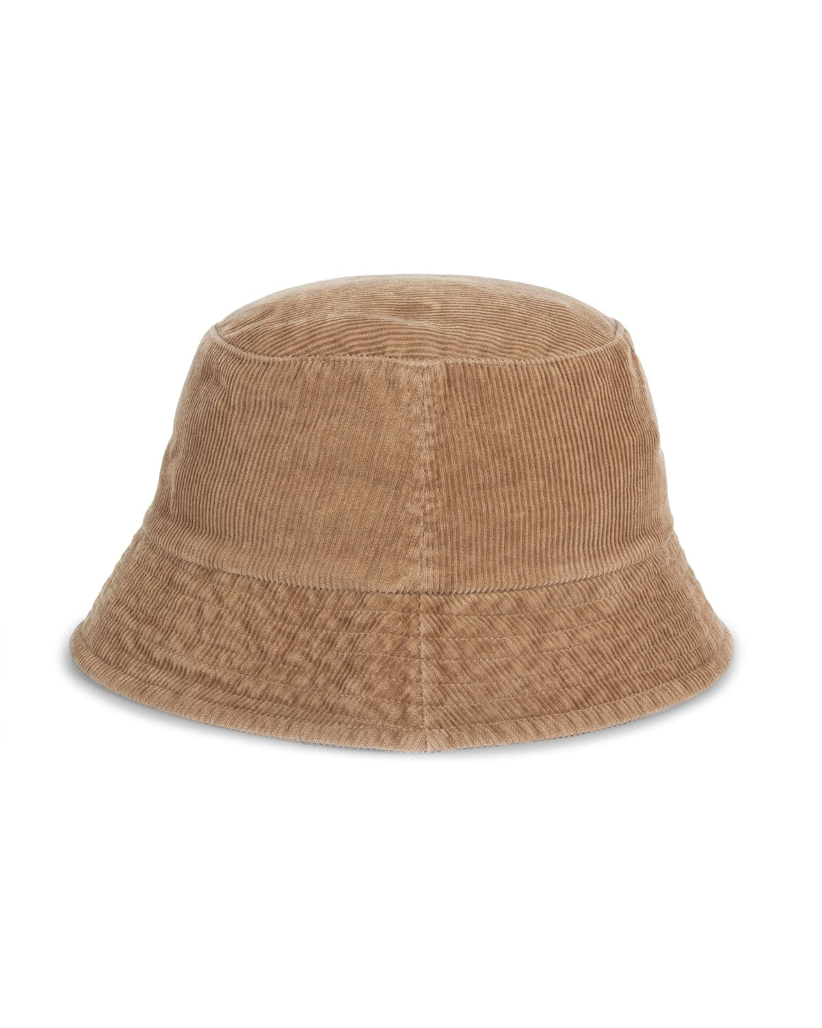 Cord Bucket Hat - Dark Camel