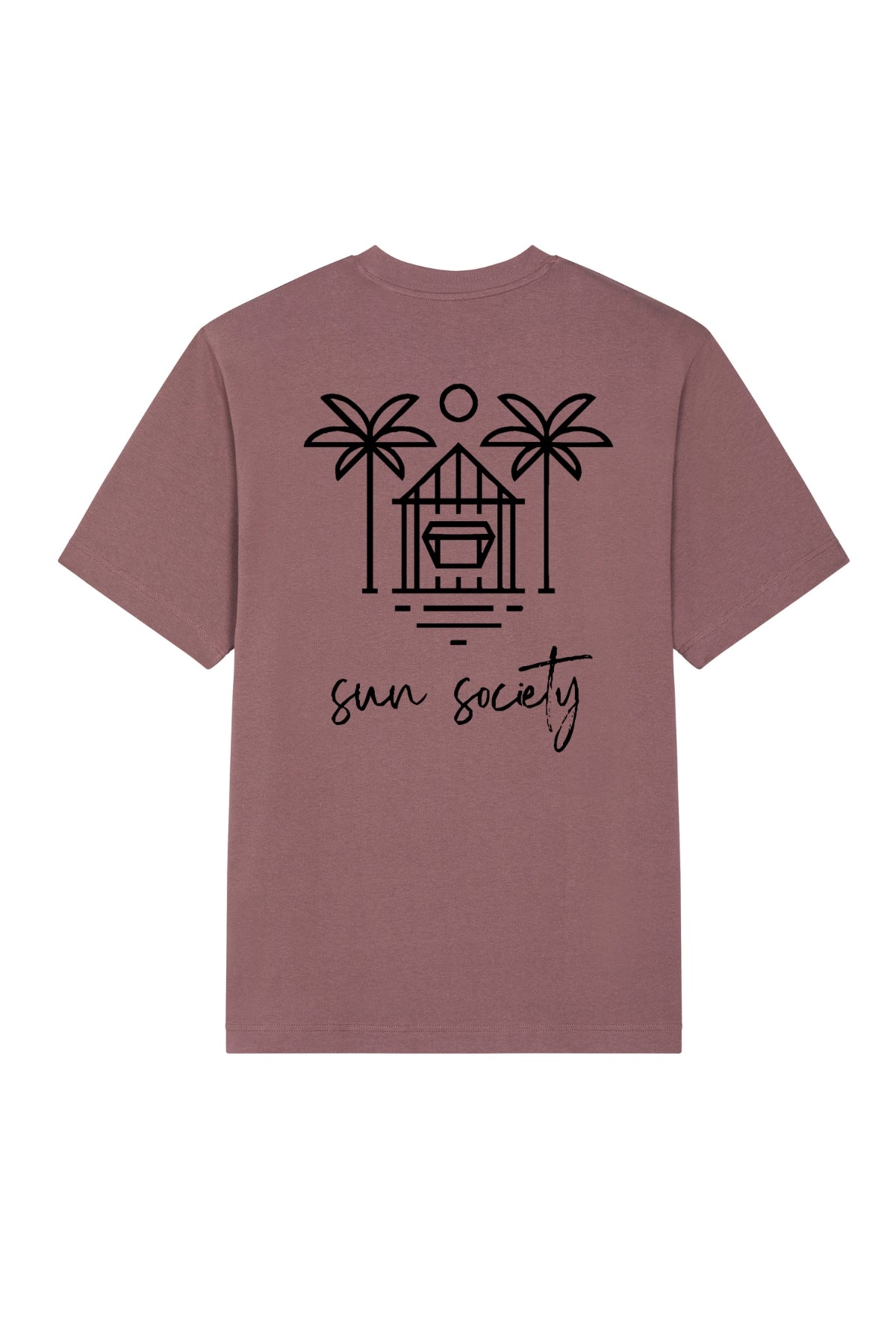 Sun Society Oversized T-Shirt - Acai