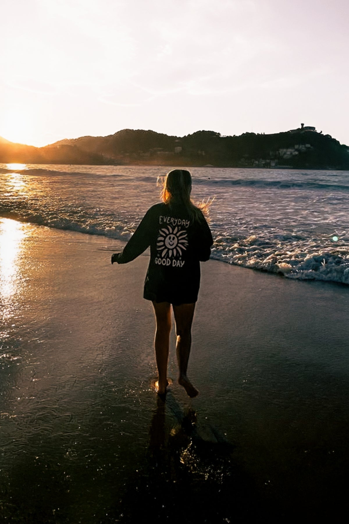 Everyday Good Day Longsleeve - Black