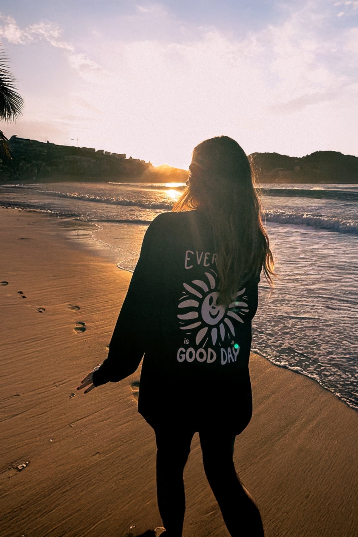 Everyday Good Day Longsleeve - Black