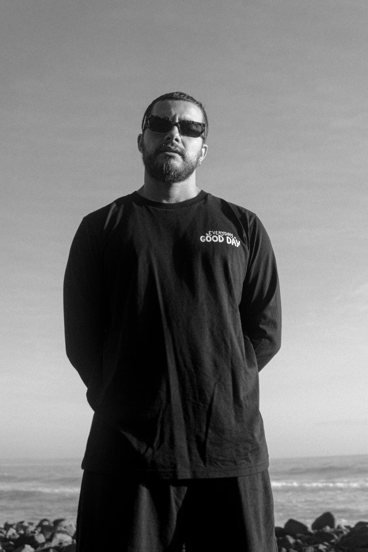 Everyday Good Day Longsleeve - Black