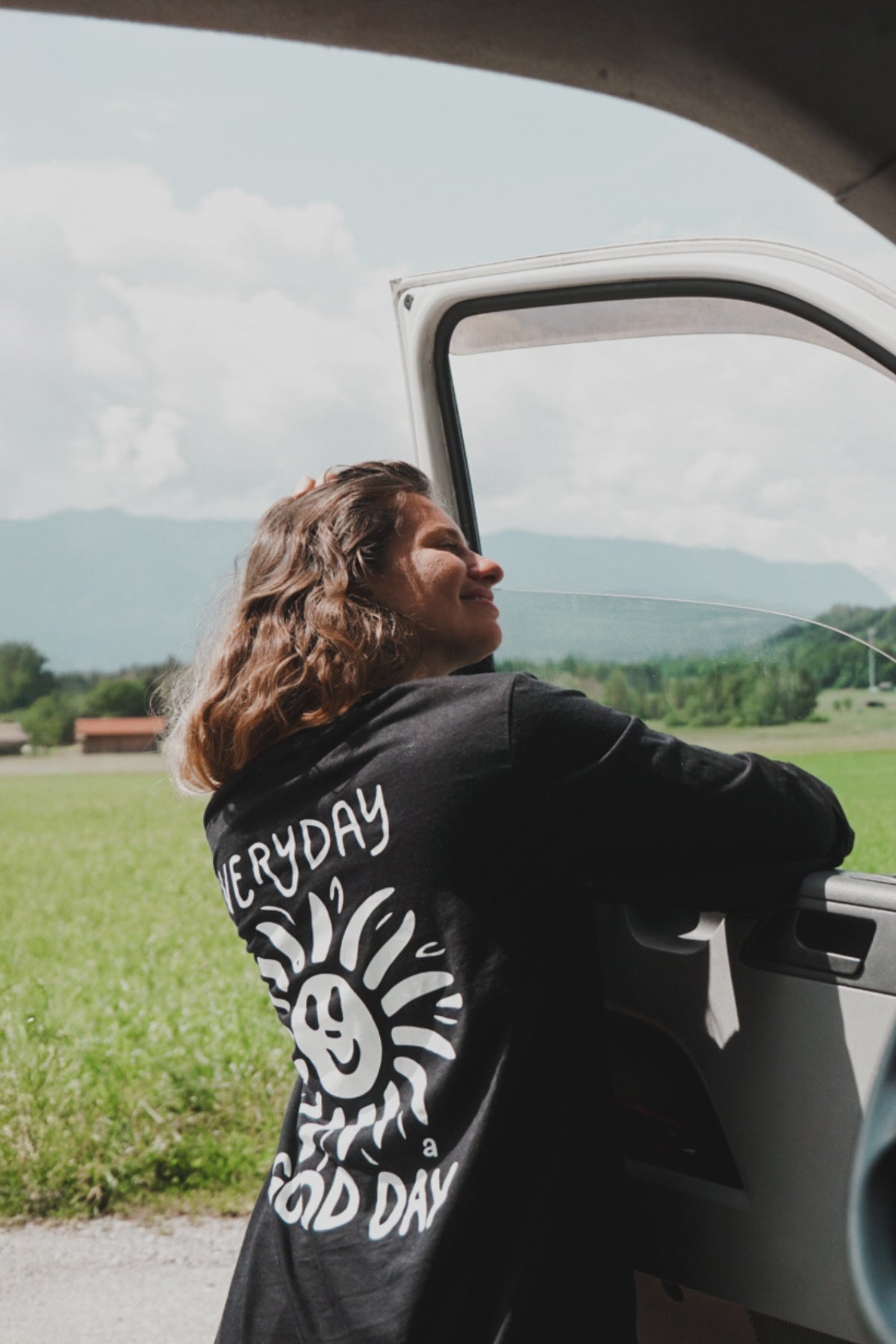 Everyday Good Day Longsleeve - Black