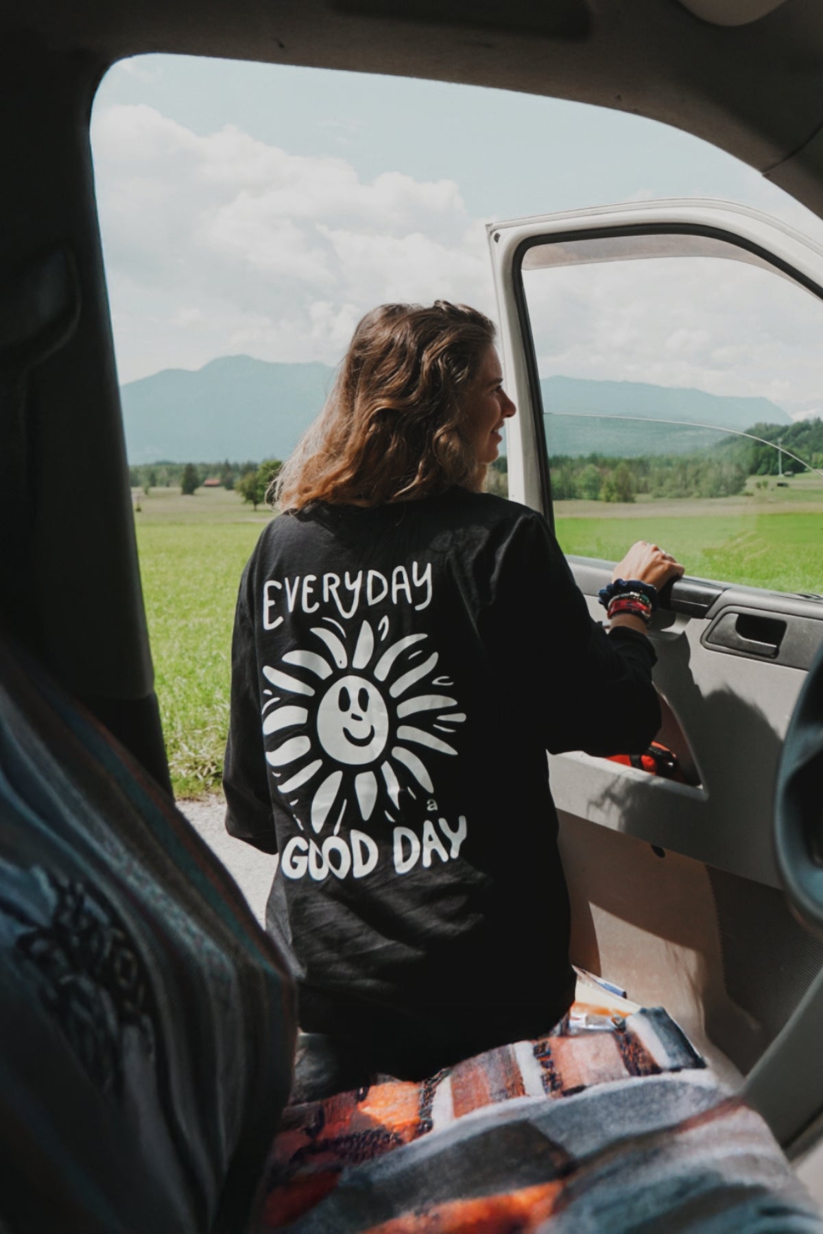 Everyday Good Day Longsleeve - Black