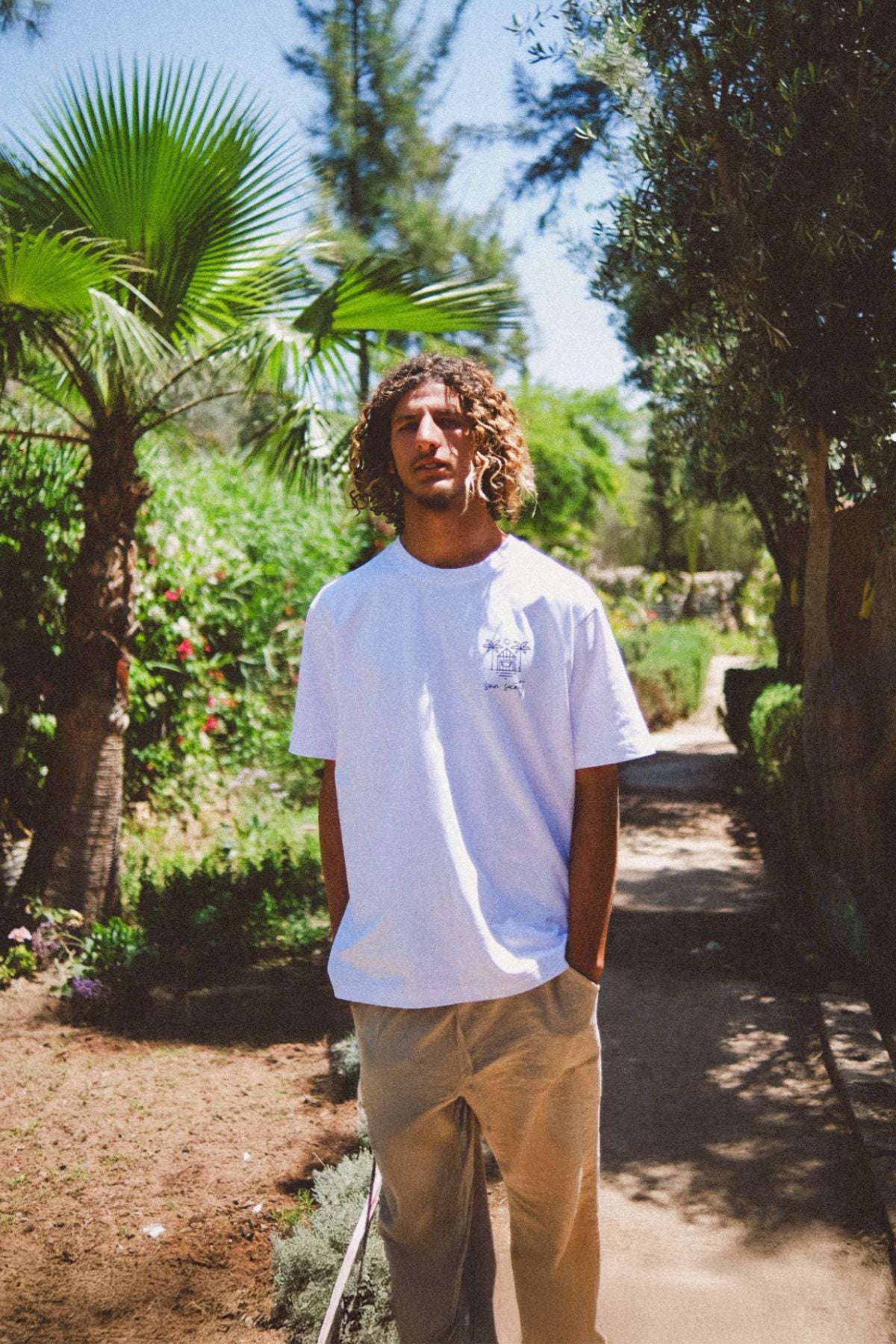 Sun Society Oversized T-Shirt - White