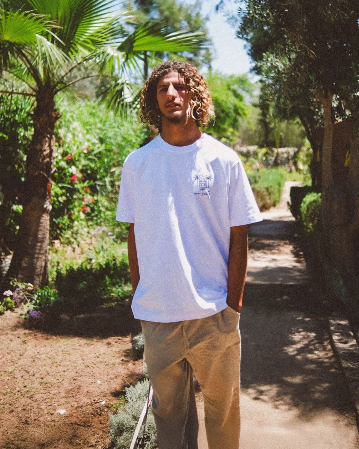 Sun Society Oversized T-Shirt - White