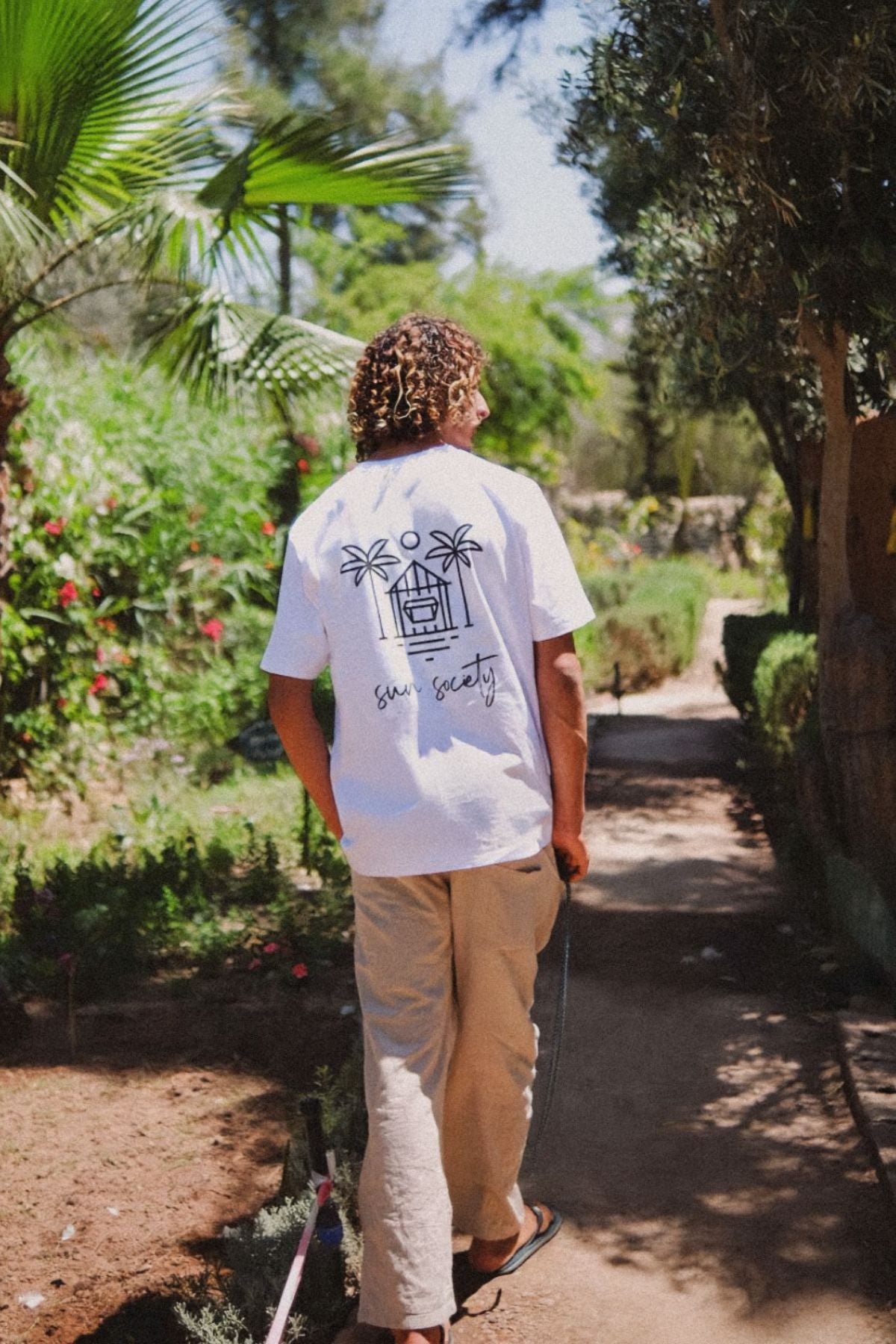 Sun Society Oversized T-Shirt - White