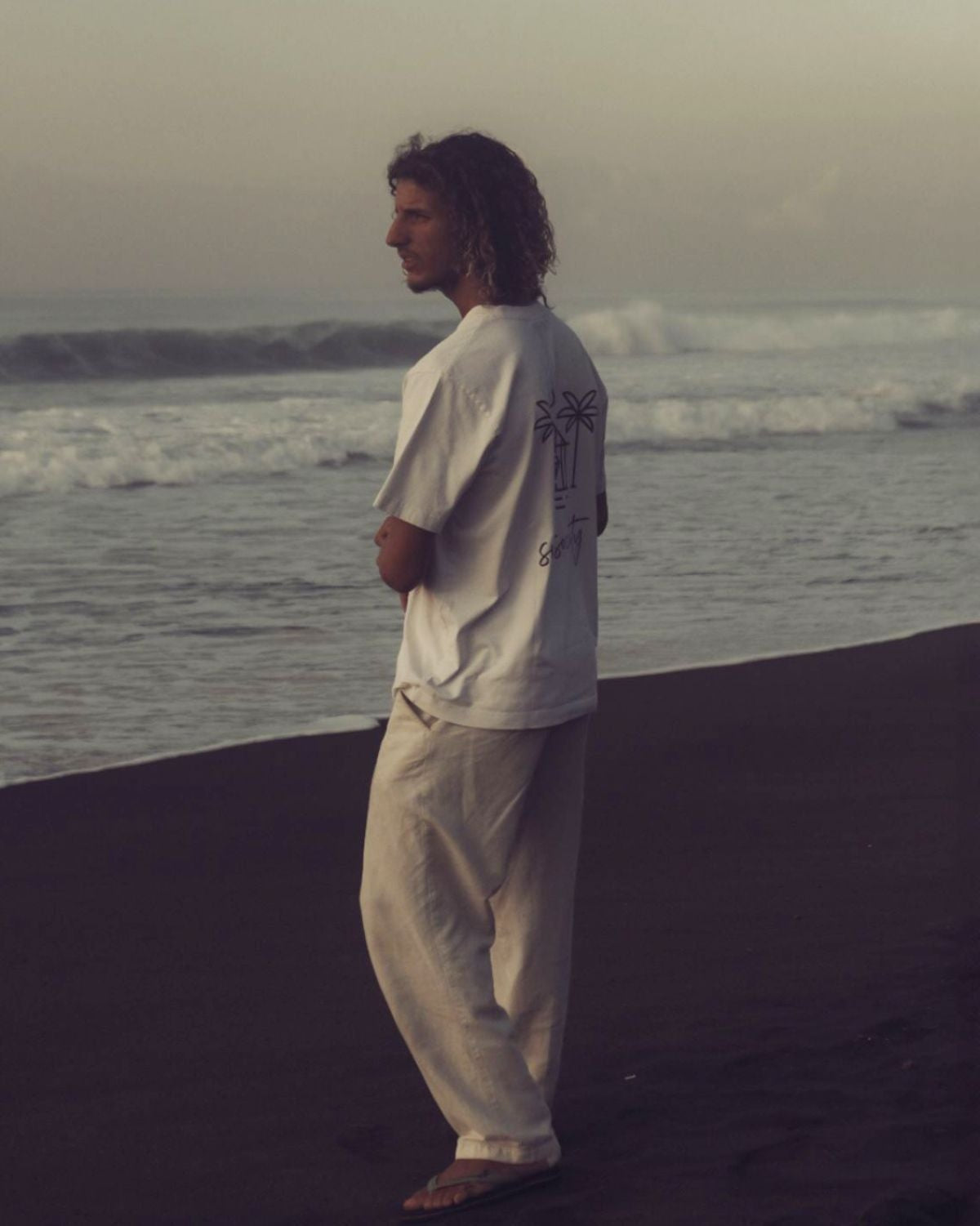 Sun Society Oversized T-Shirt - White