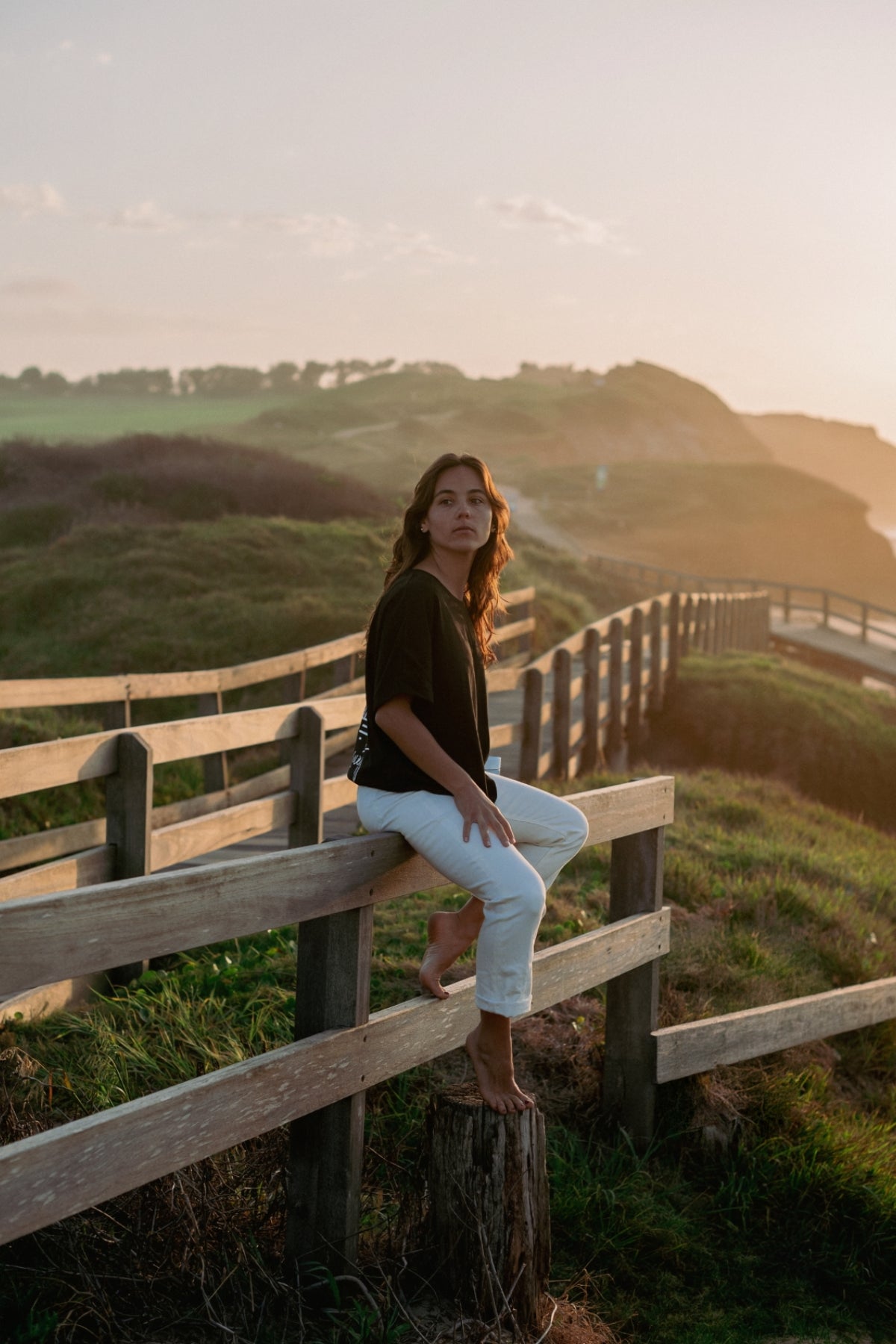 Sun Society Short T-Shirt - Black