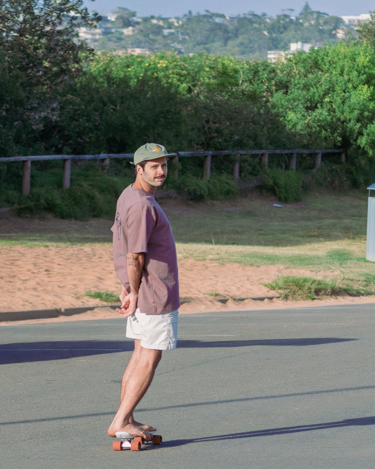 Sun Society Oversized T-Shirt - Acai