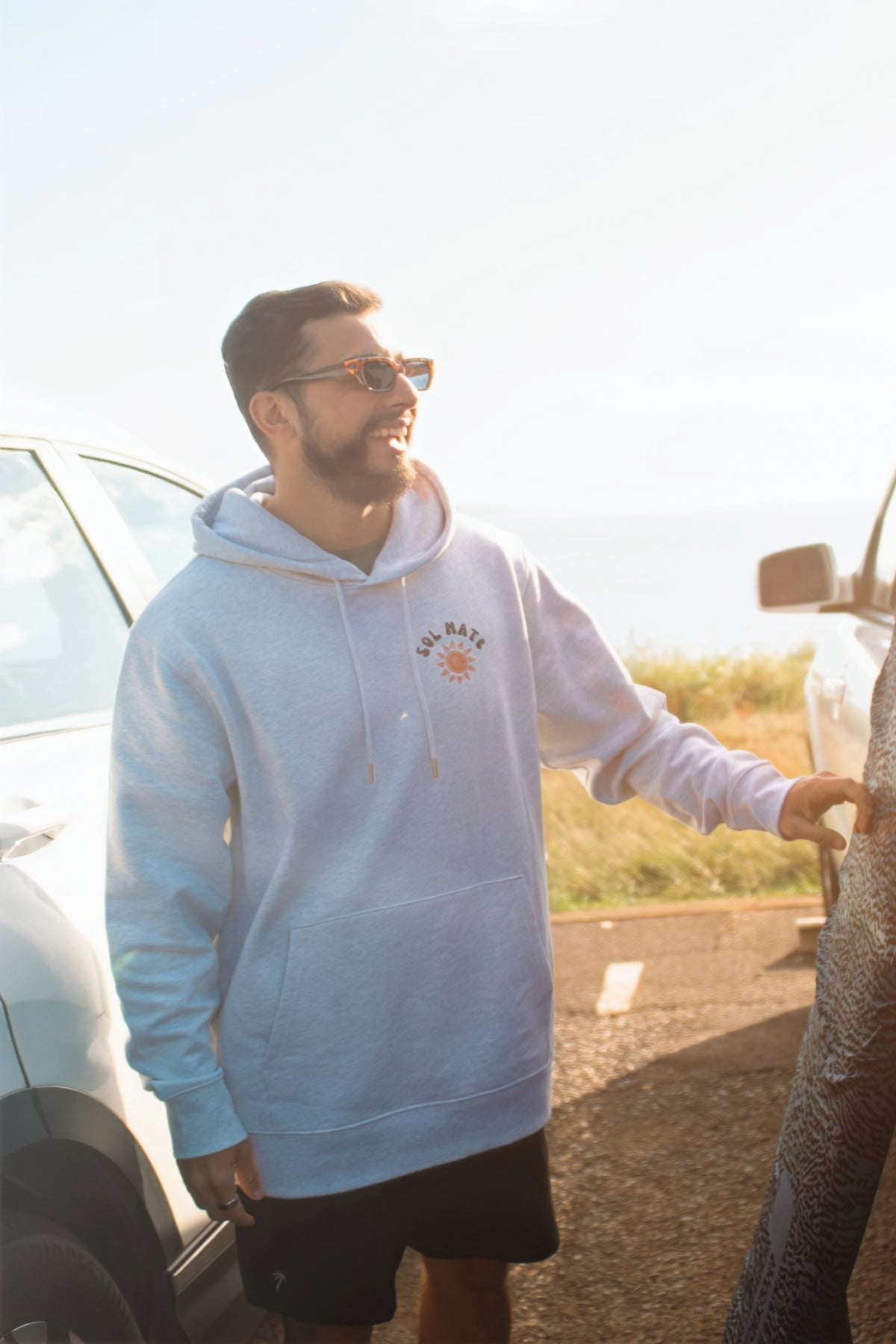 Sol Mate Hoodie - Cool Grey