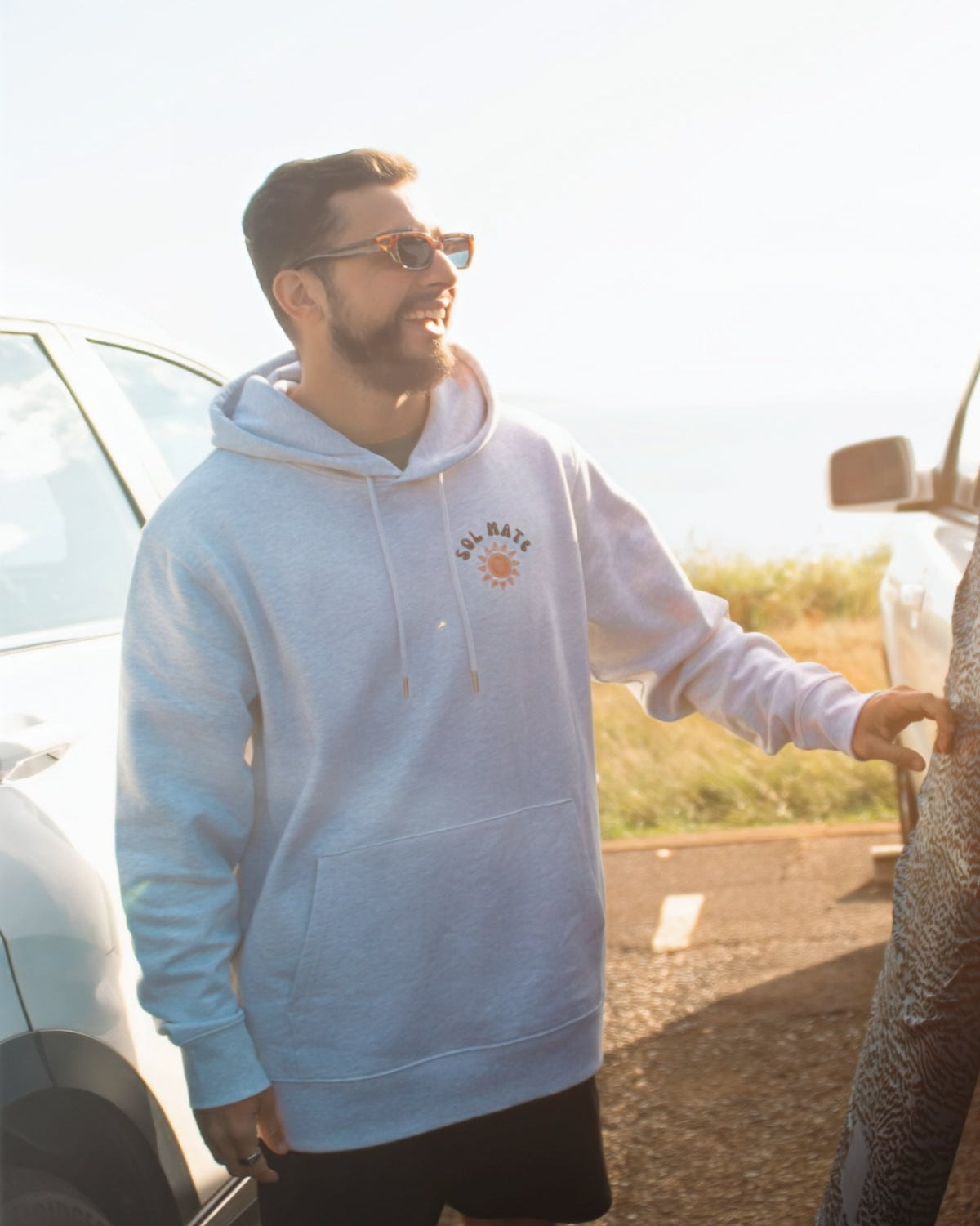 Sol Mate Hoodie - Cool Grey