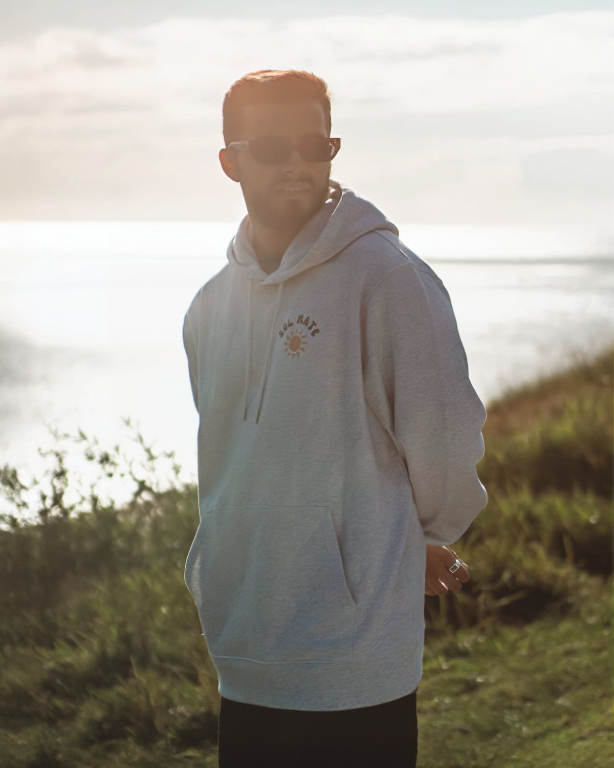 Sol Mate Hoodie - Cool Grey