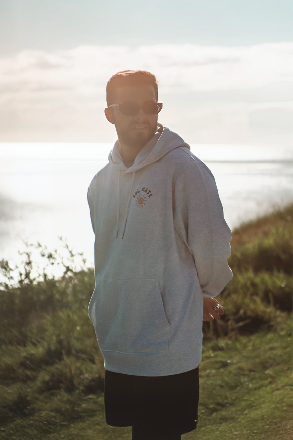 Sol Mate Hoodie - Cool Grey