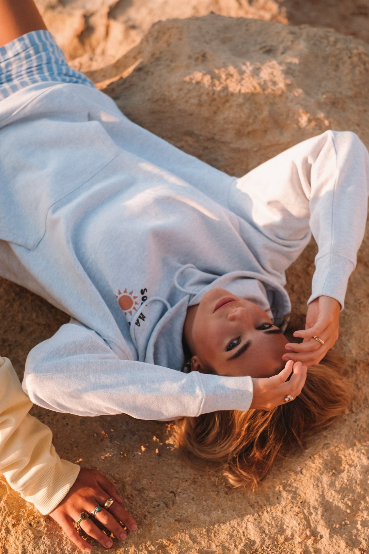 Sol Mate Hoodie - Cool Grey