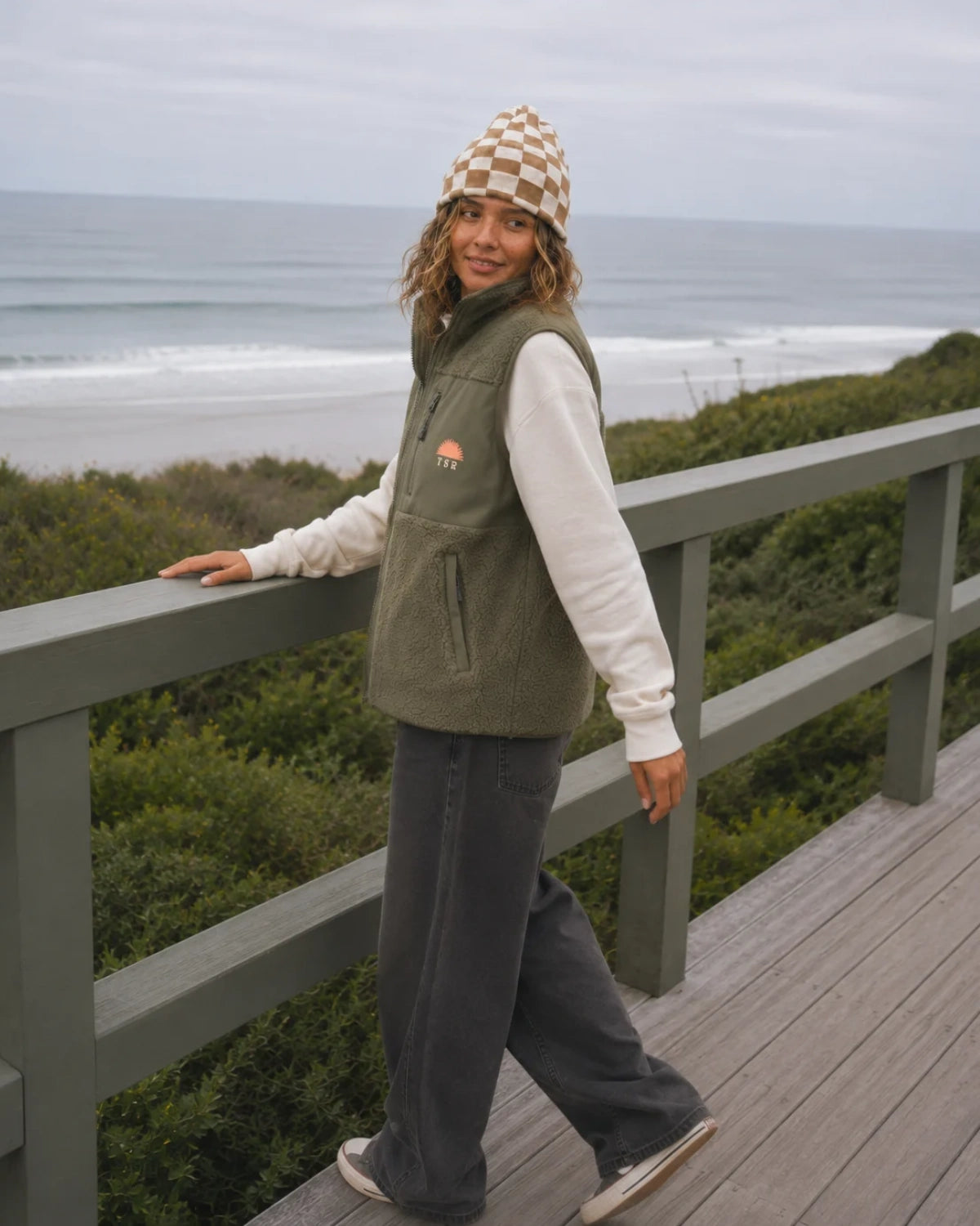 TSR Sherpa Vest – Khaki