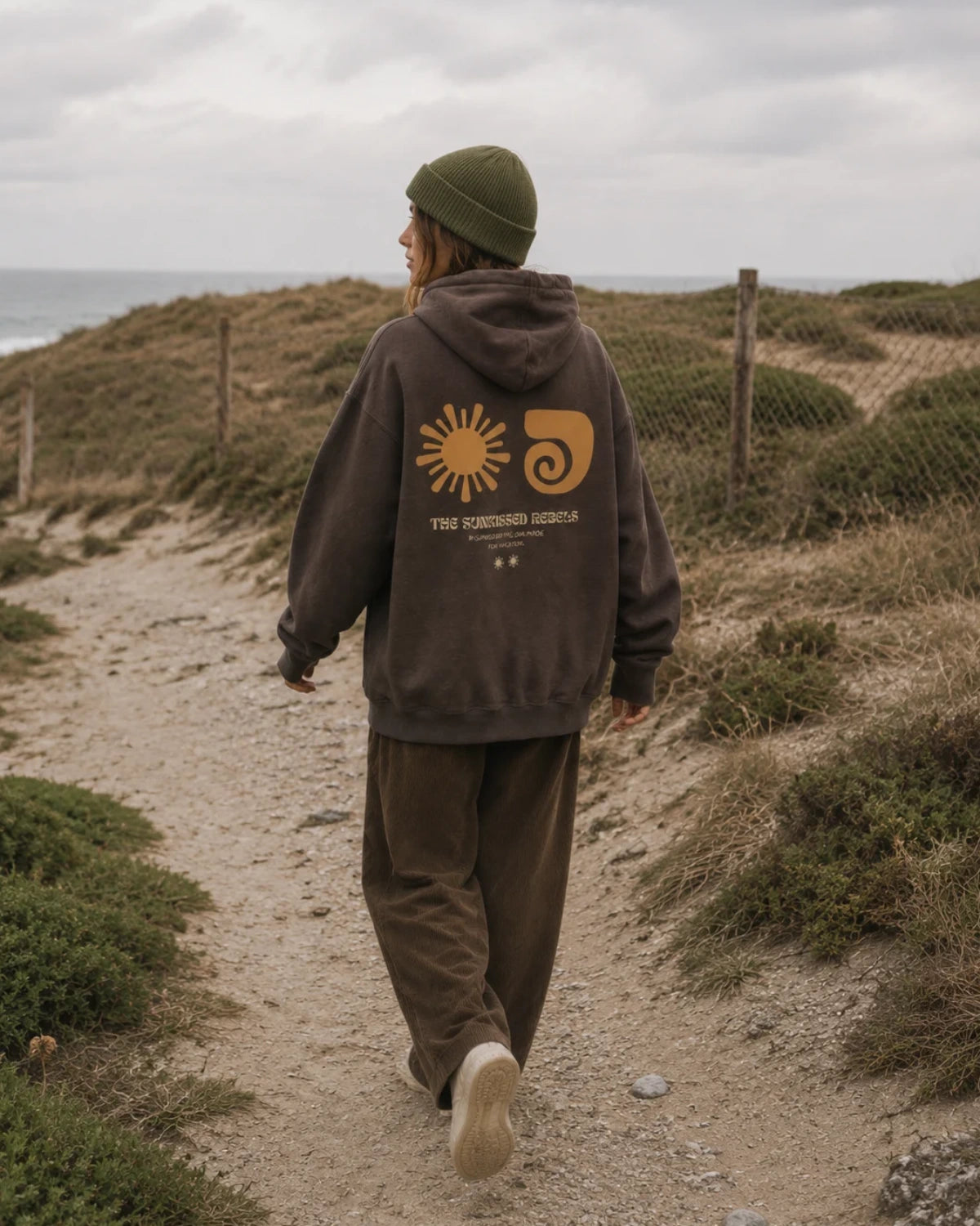 Sun Ritual Heavy Hoodie – Cocoa
