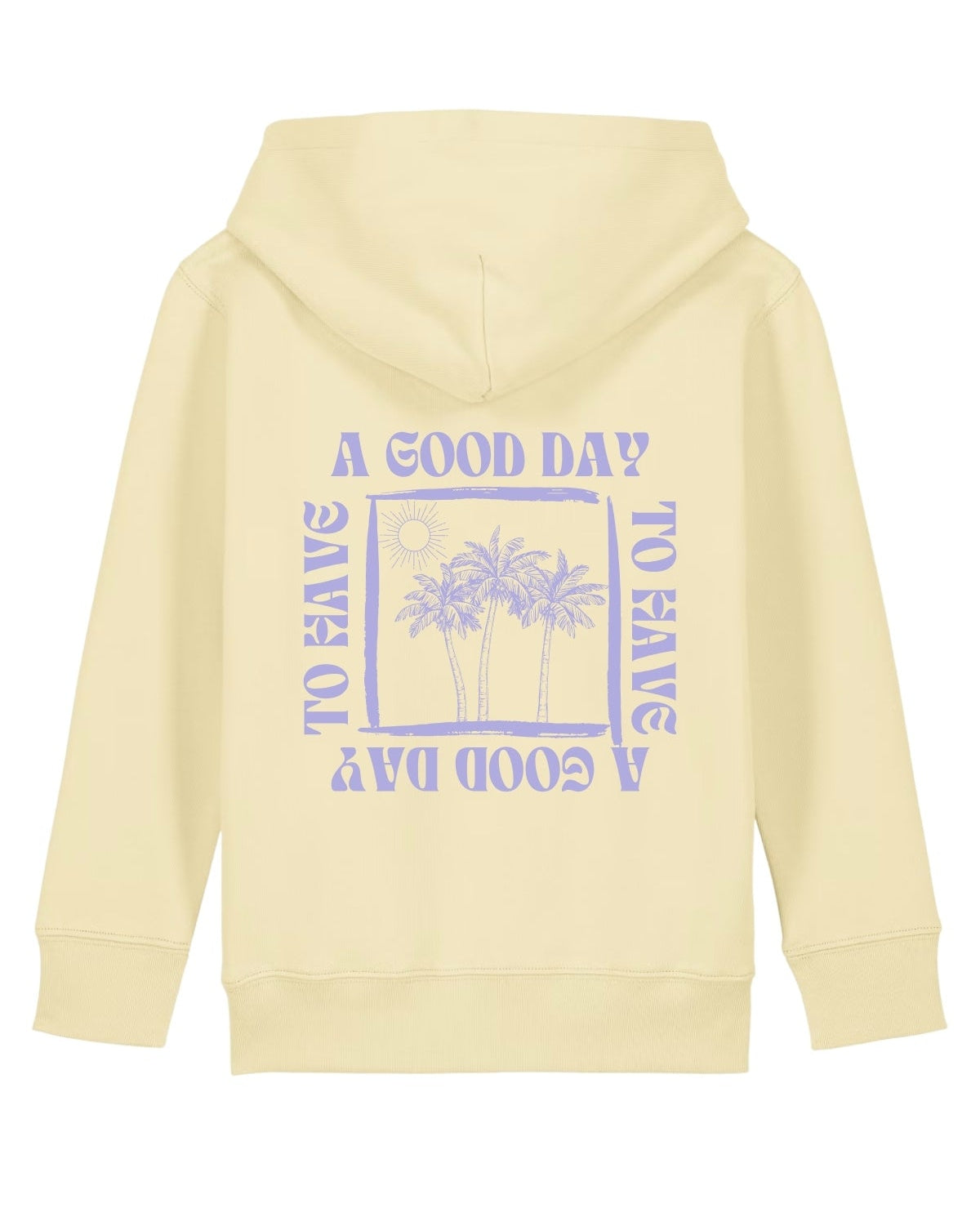A Good Day KIDS Hoodie - Butter