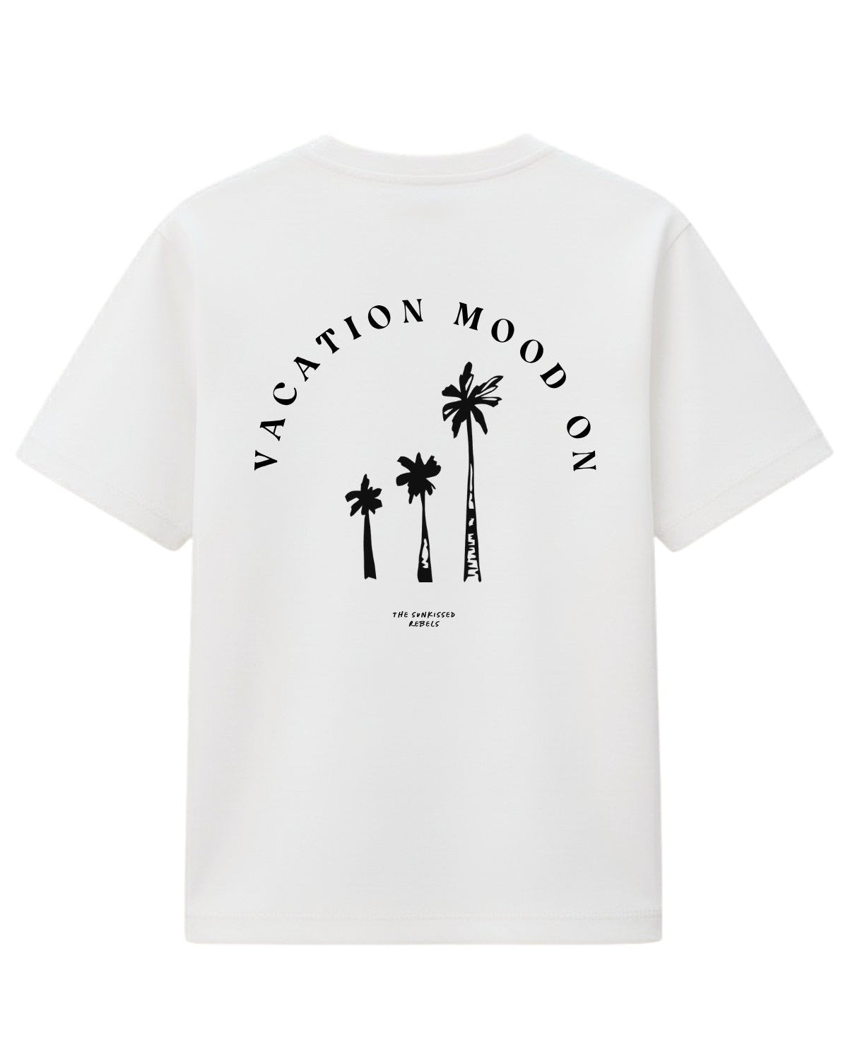 Vacation Mood On KIDS Tee - White