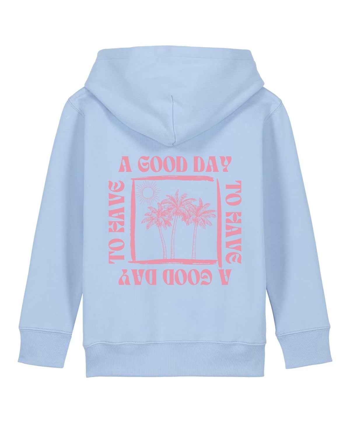 A Good Day KIDS Hoodie - Blue Soul