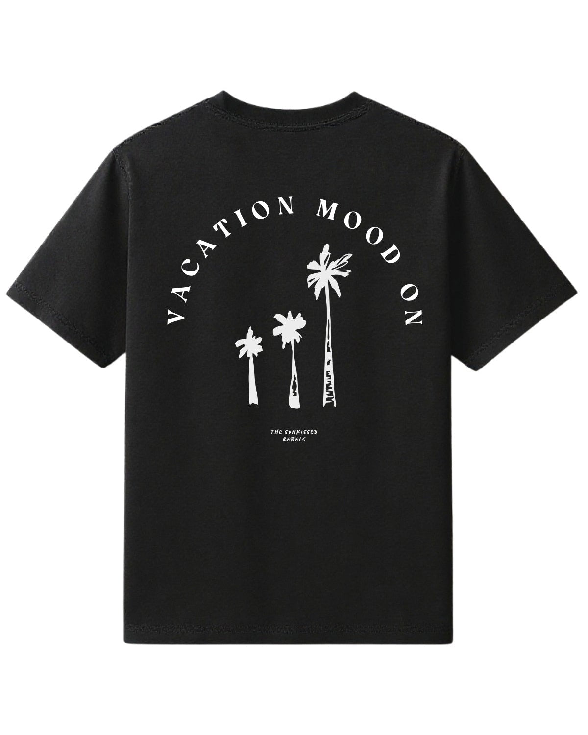 Vacation Mood On KIDS Tee - Black