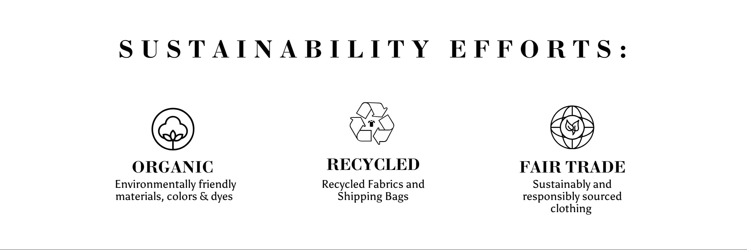 Nachhaligkeits Efforts bei The Sunkissed Rebels