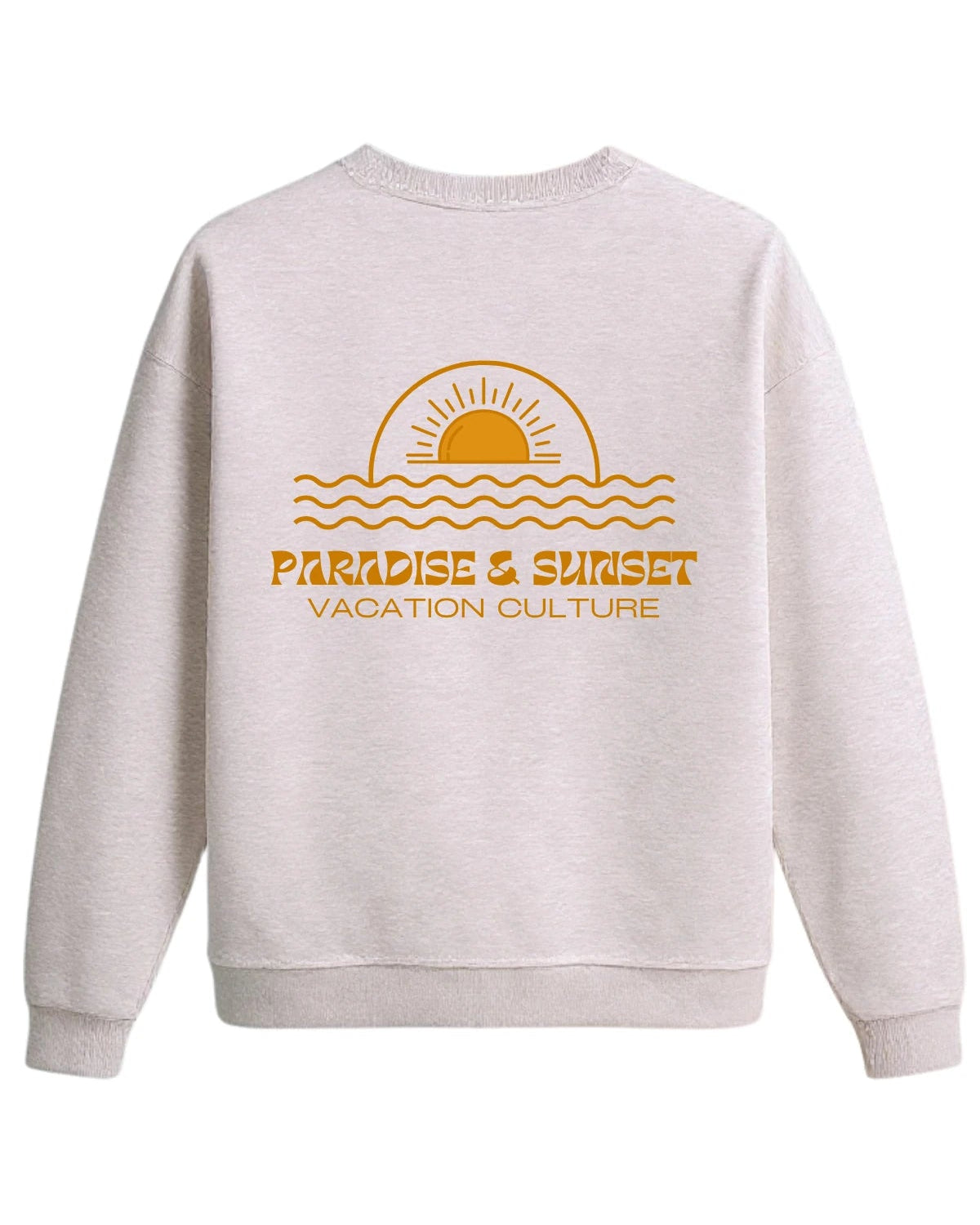 Paradise & Sunset Sweater - Cool Grey