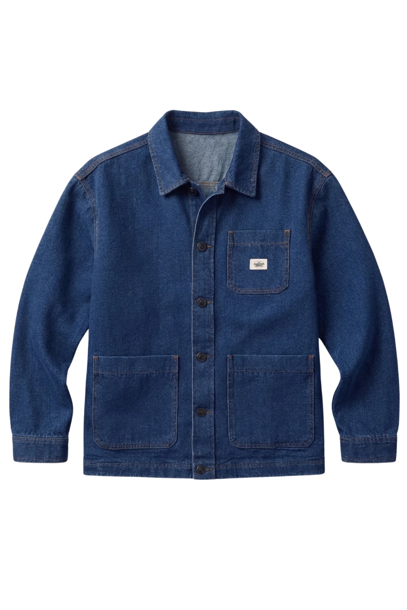 Rebels Vintage Denim Jacket 10 Year Fade Front Ansicht blaue Jeansjacke Herren