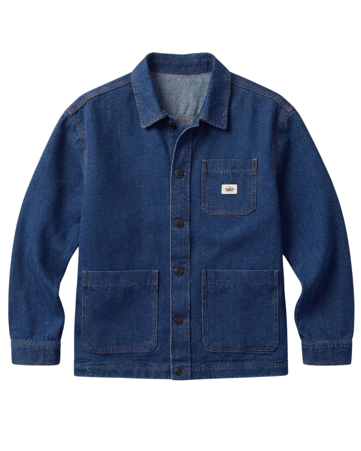 Rebels Vintage Denim Jacket 10 Year Fade Front Ansicht blaue Jeansjacke Herren