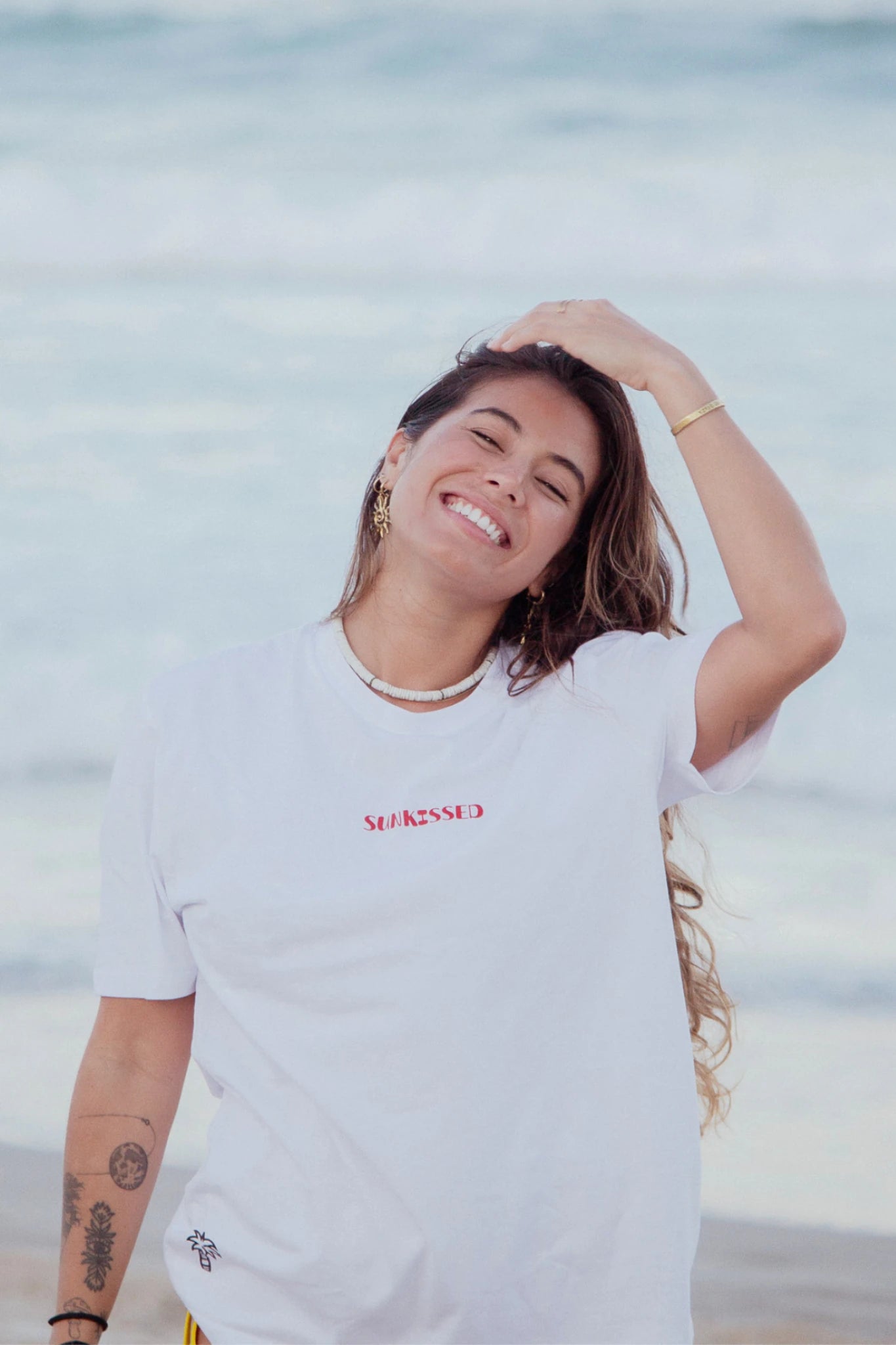 SUNKISSED Original Light T-Shirt - White