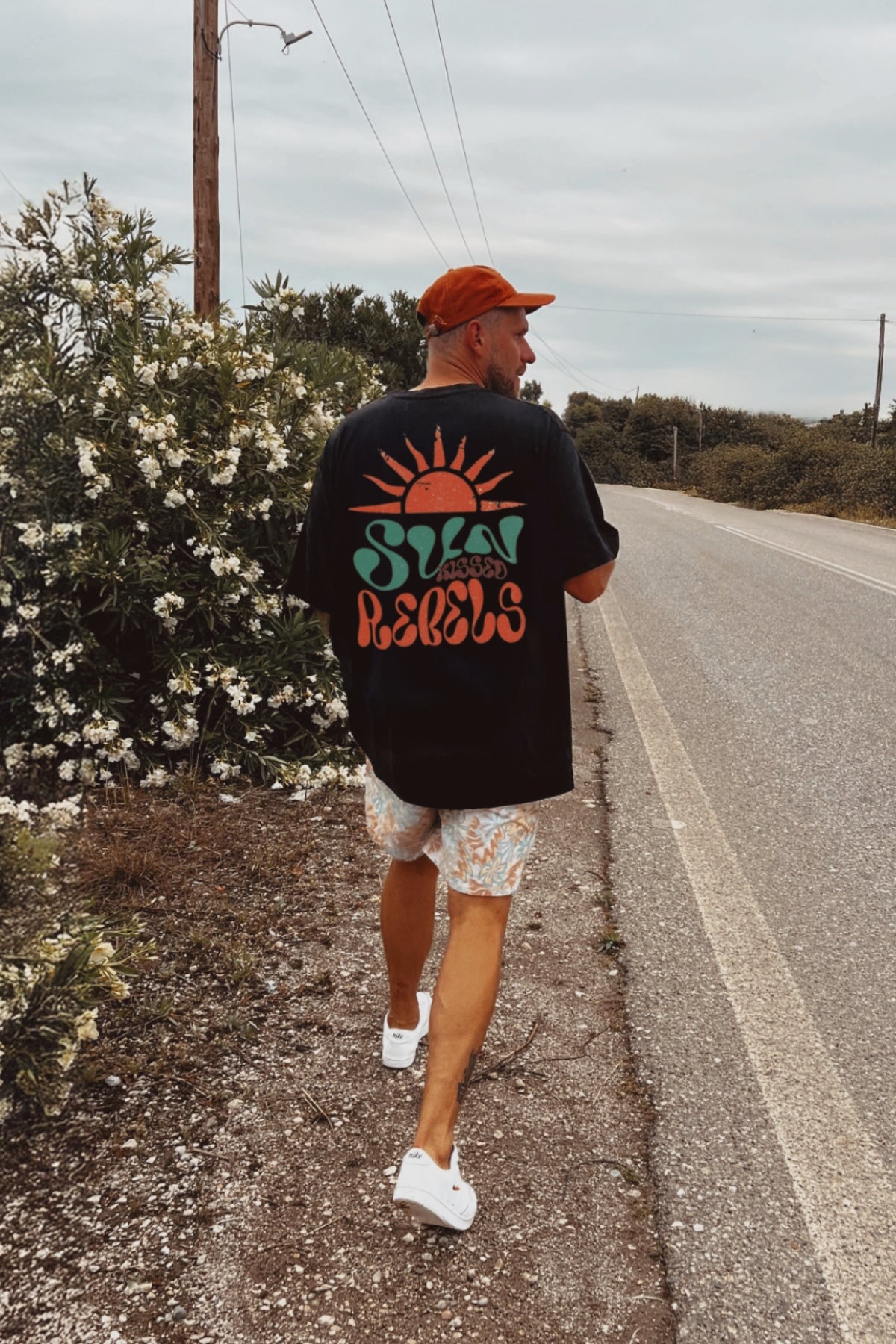 The Sunkissed Rebels Oversized T-Shirt - Black