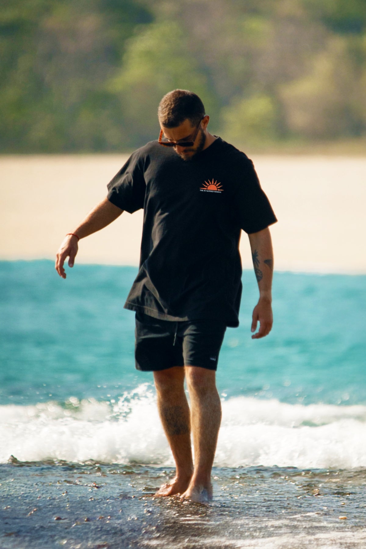 The Sunkissed Rebels Oversized T-Shirt - Black