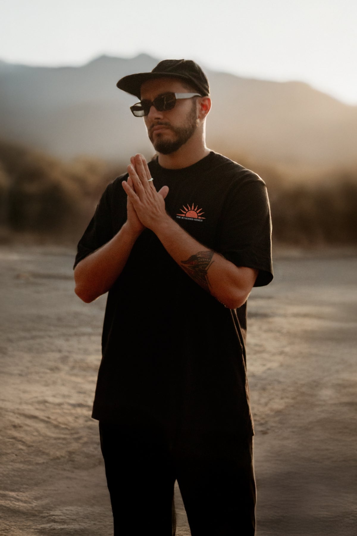 The Sunkissed Rebels Oversized T-Shirt - Black