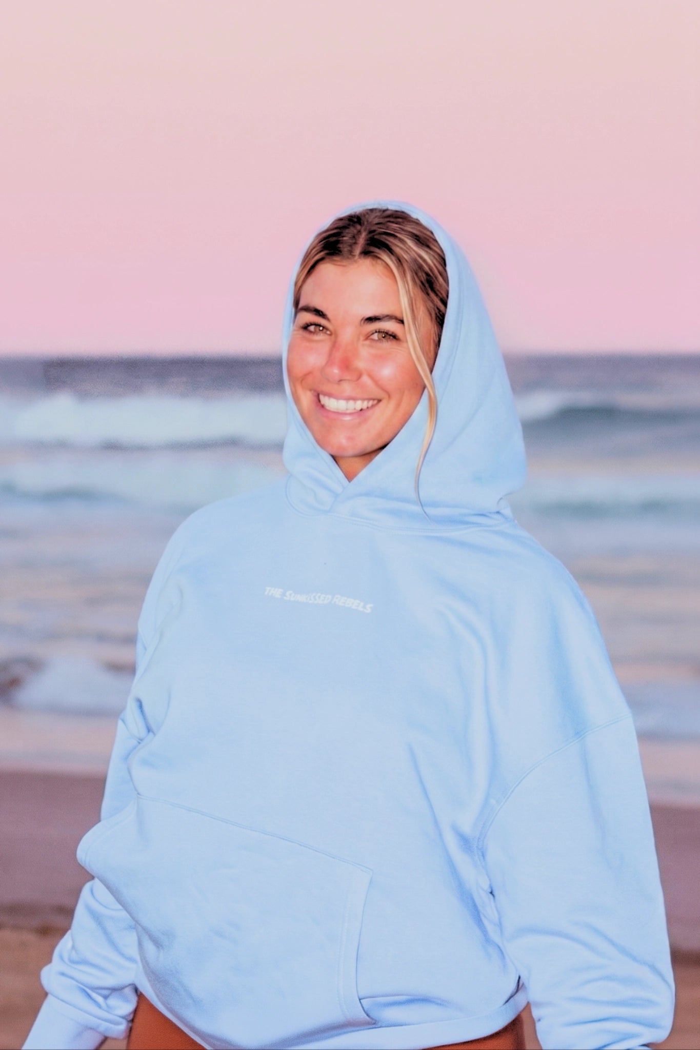 The Horizon Hoodie - Blue Soul