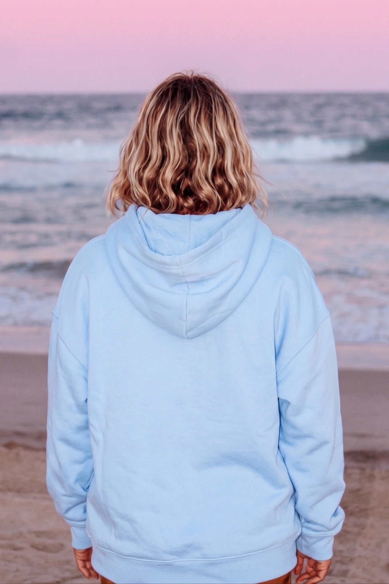 The Horizon Hoodie - Blue Soul
