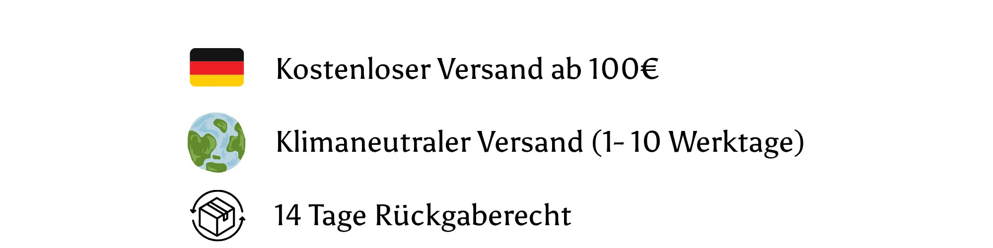 Versandinformationen Deutschland The sunkissed Rebels