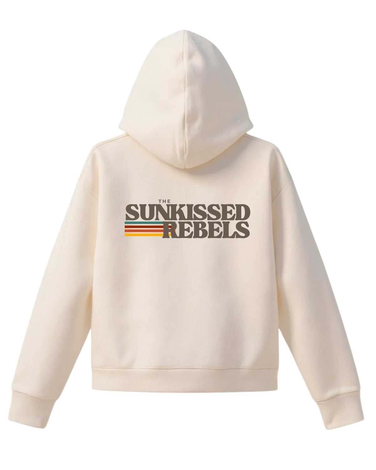 Women Zip Hoodie - Cream