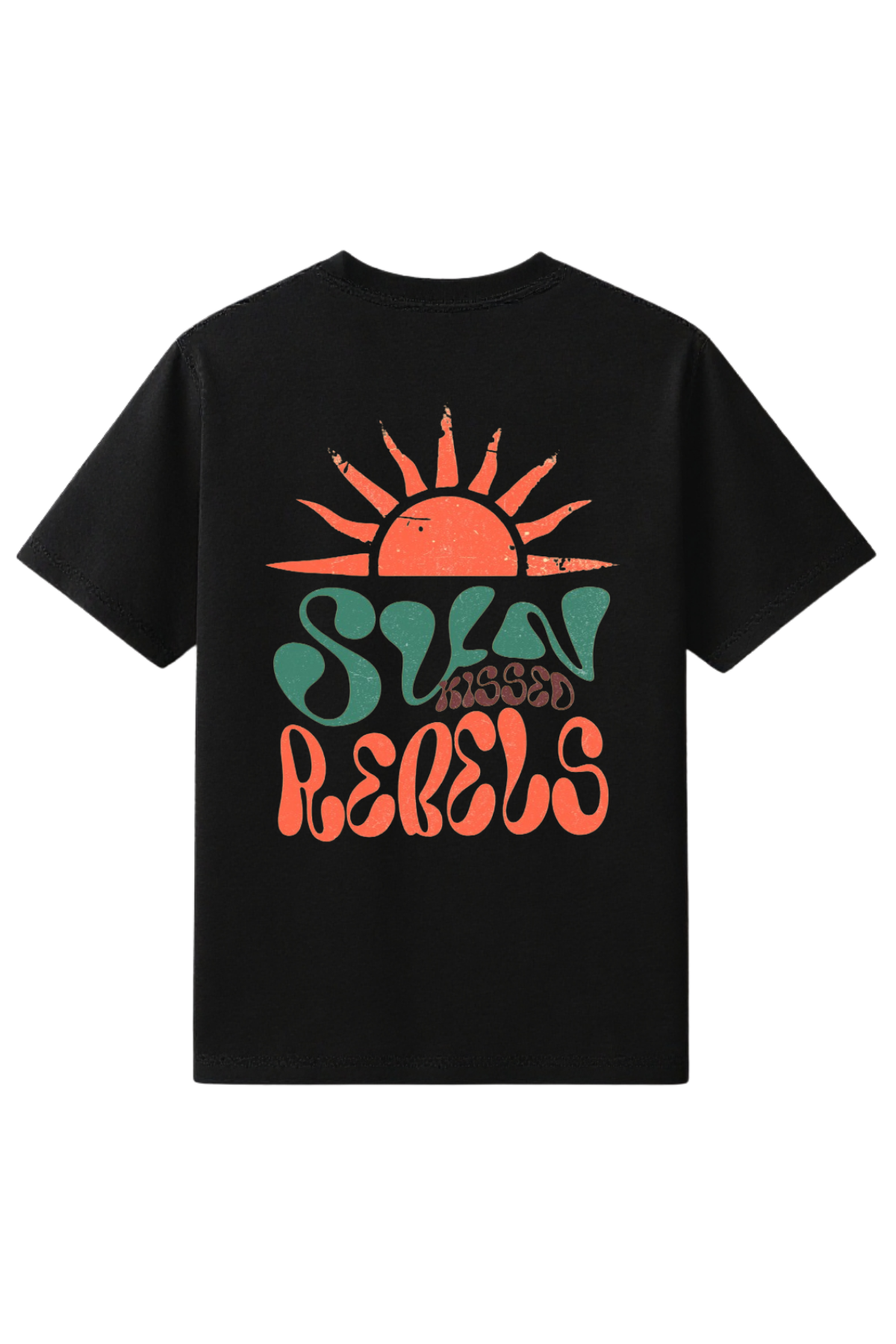 The Sunkissed Rebels Oversized T-Shirt - Black