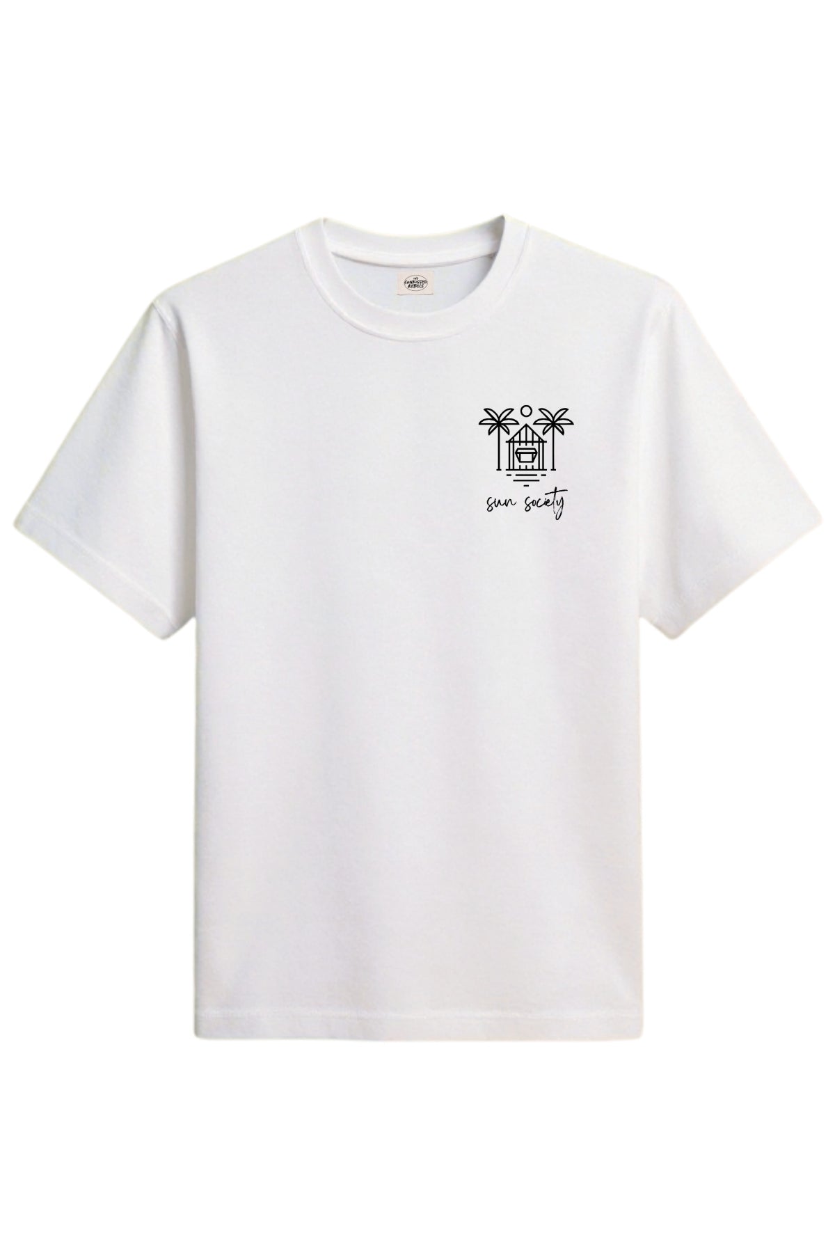 Sun Society Oversized T-Shirt - White