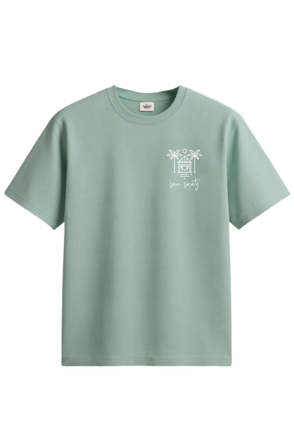 Sun Society Oversized T-Shirt - Aloe