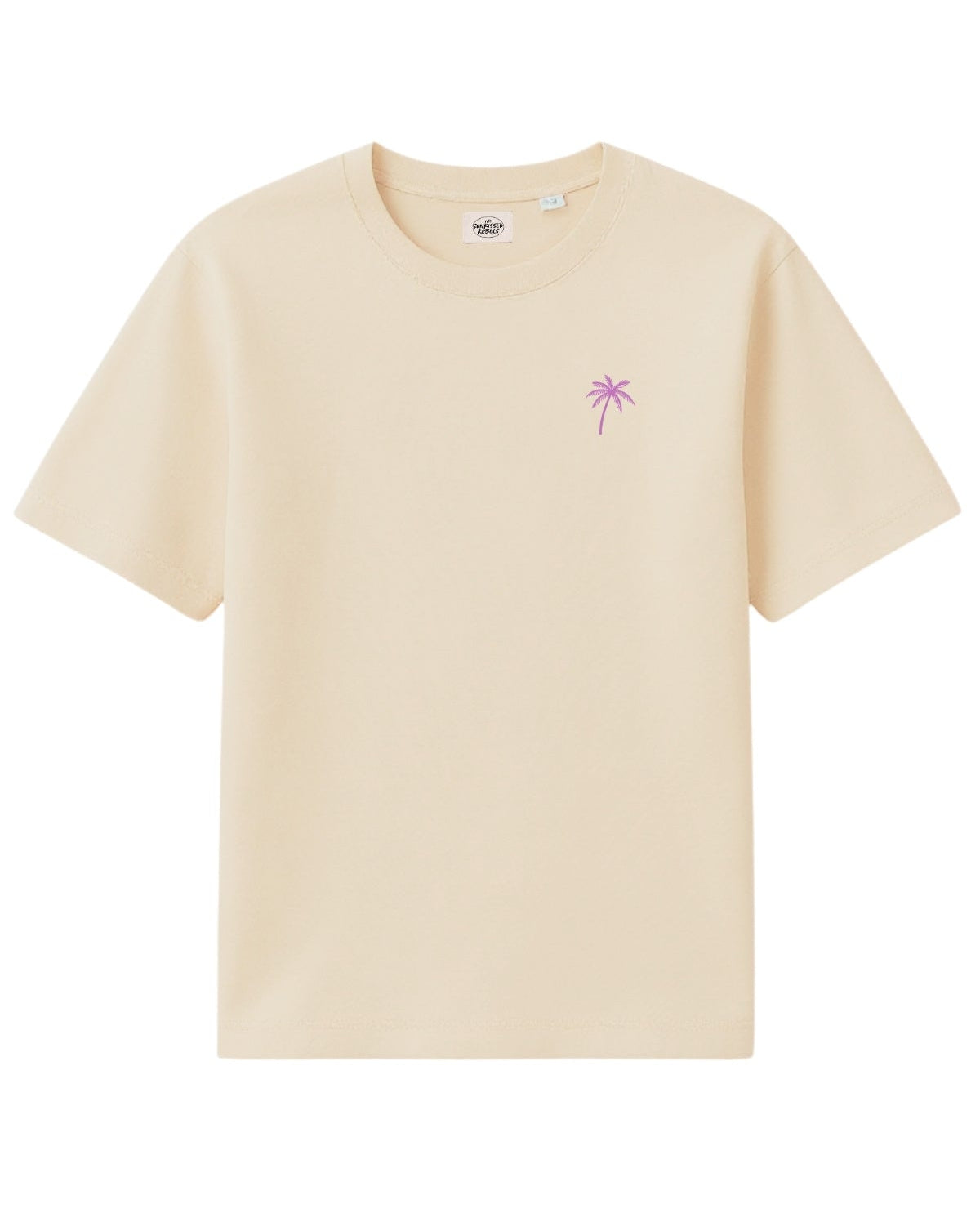 Palm Tree KIDS Tee - Natural Raw