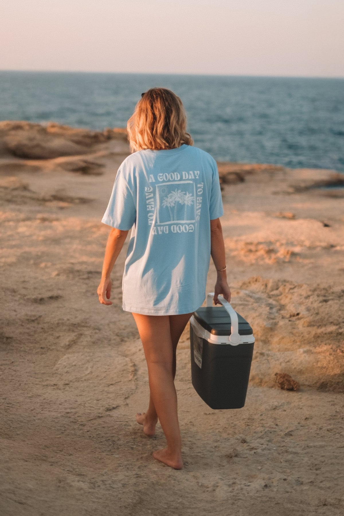 A Good Day T-Shirt - Blue Sky