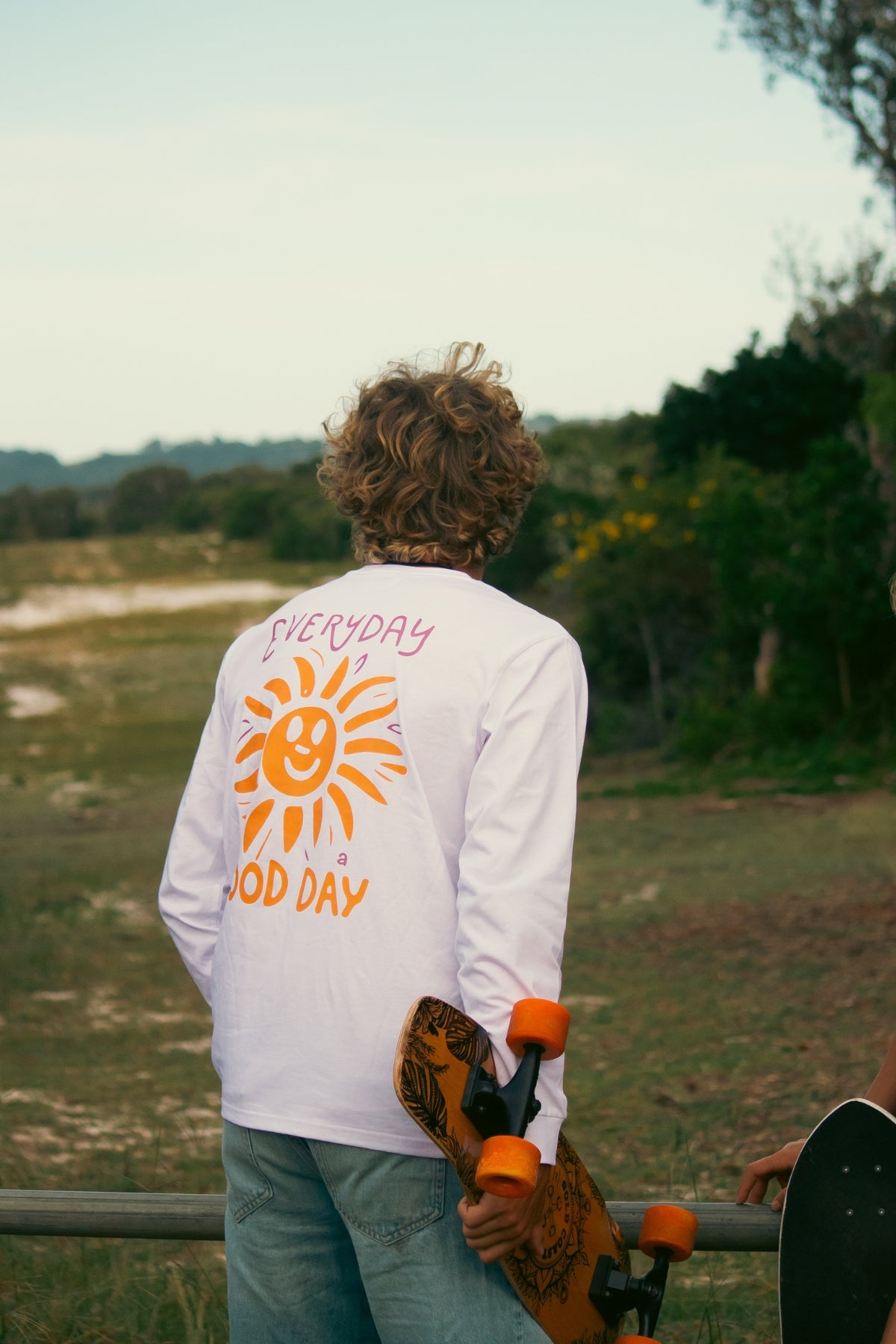 Everyday Good Day Longsleeve - White