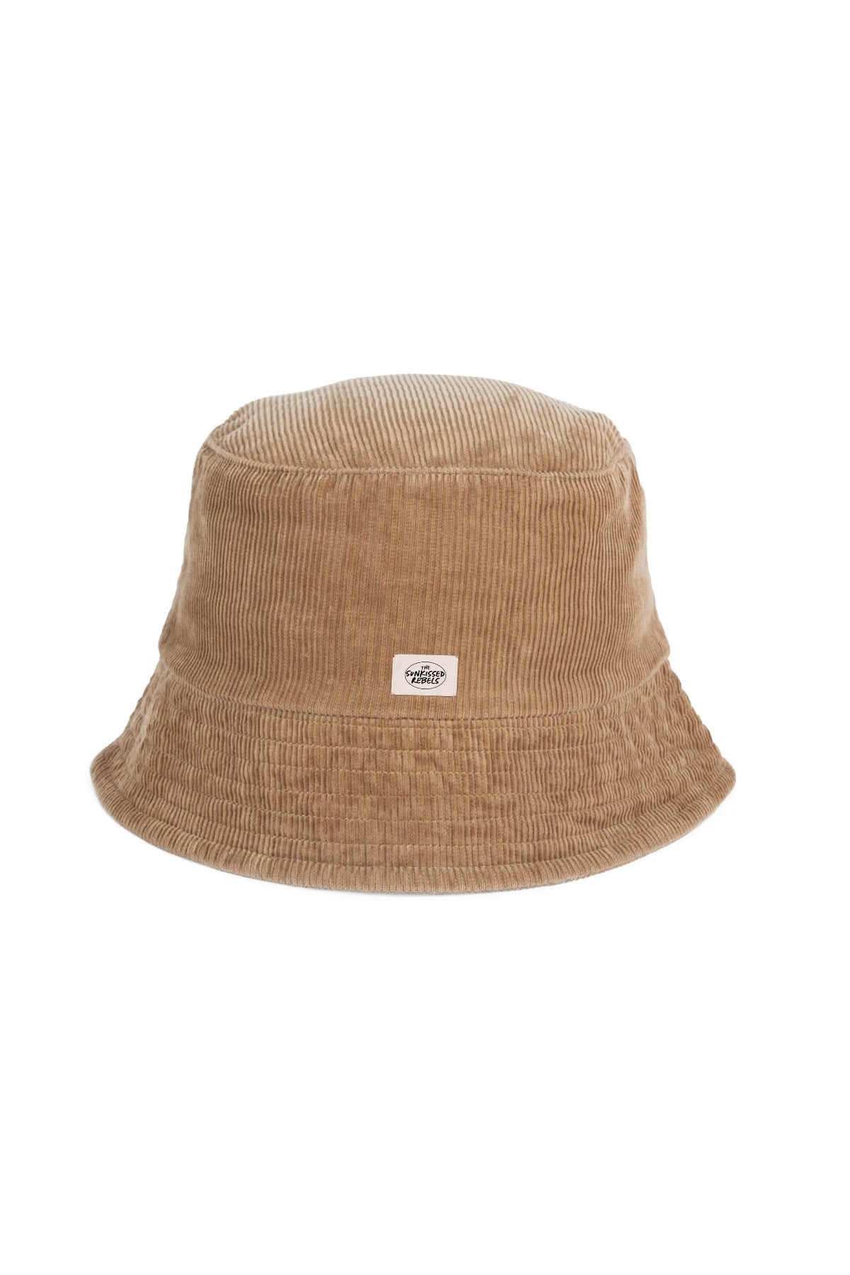 Cord Bucket Hat - Dark Camel